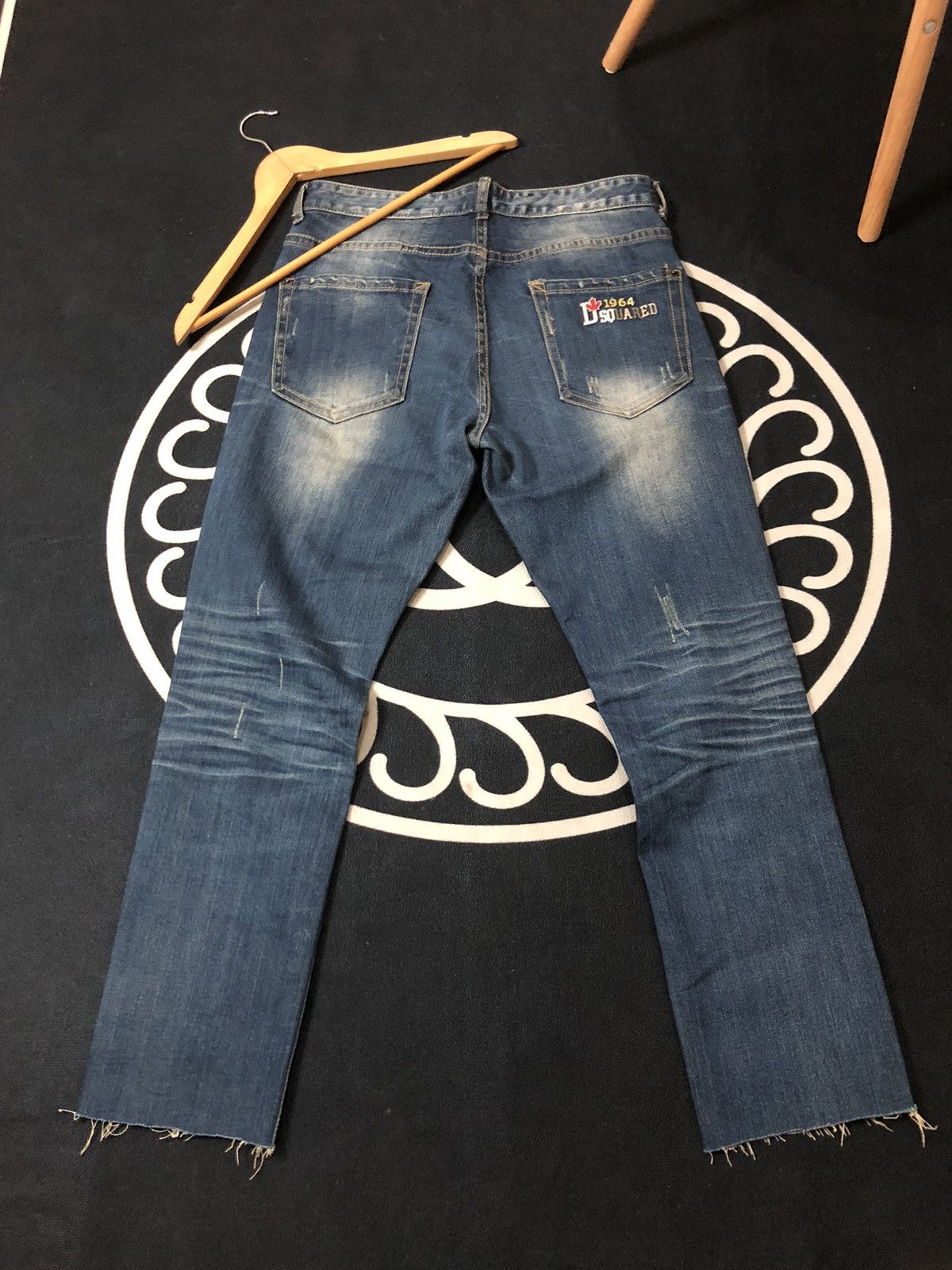 Dsquared2 VINTAGE DSQUARED2 DISTRESSED DENIM JEANS Size US 31 - 7 Thumbnail