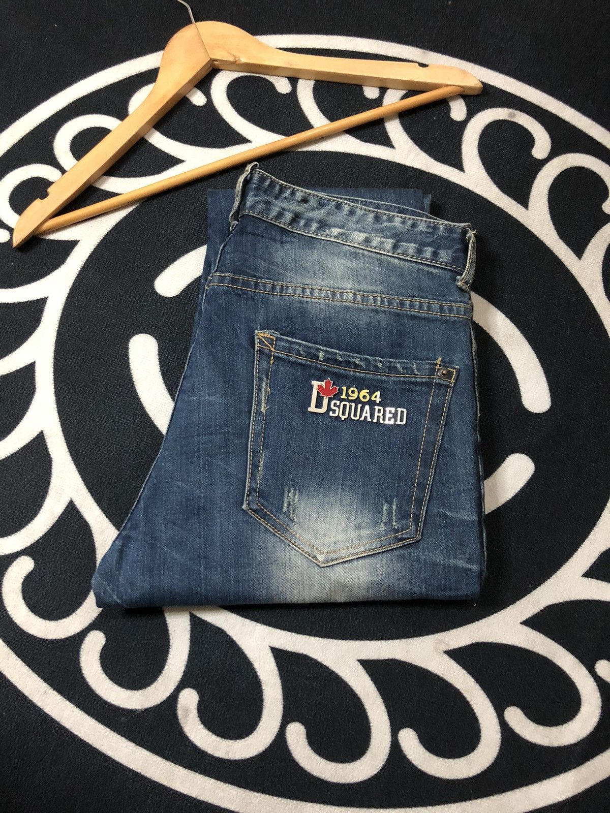 Dsquared2 VINTAGE DSQUARED2 DISTRESSED DENIM JEANS Size US 31 - 17 Thumbnail