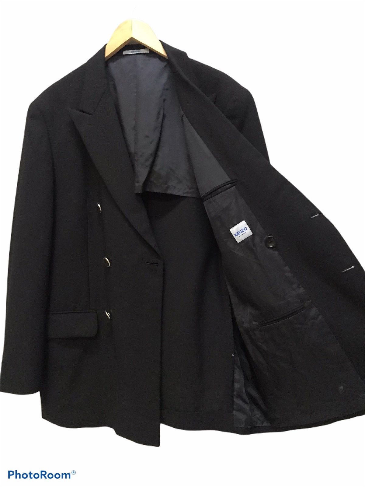 Designer × Japanese Brand × Kenzo vintage kenzo blazer double breasted Size 40R - 5 Thumbnail