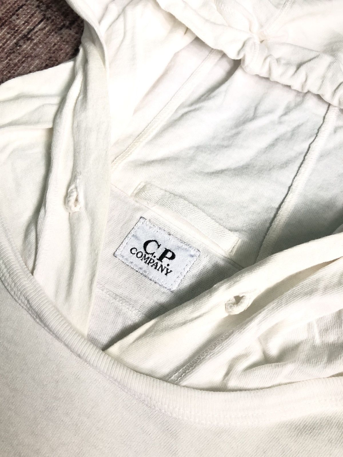C.P. Company × Massimo Osti × Vintage VINTAGE C.P COMPANY SHORT SLEEVE HOODIE Size US L / EU 52-54 / 3 - 2 Thumbnail