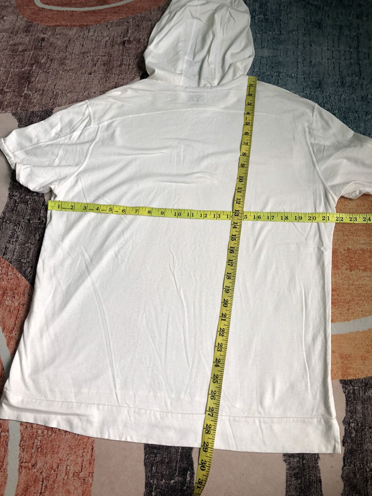 C.P. Company × Massimo Osti × Vintage VINTAGE C.P COMPANY SHORT SLEEVE HOODIE Size US L / EU 52-54 / 3 - 6 Thumbnail