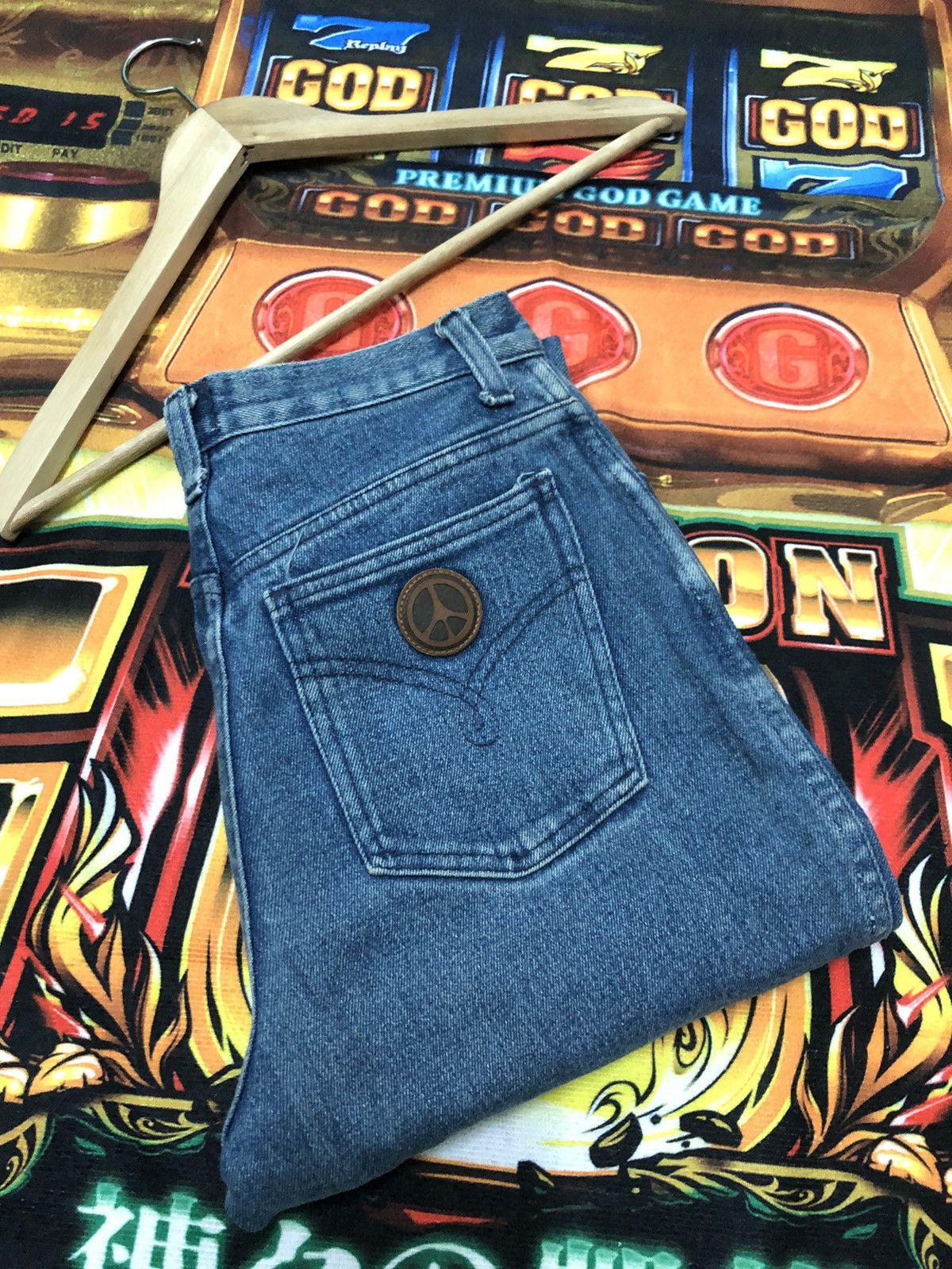 Moschino × Vintage VINTAGE MOSCHINO BAGGY FIT MADE IN ITALY 🇮🇹 Size US 26 / EU 42 - 14 Thumbnail