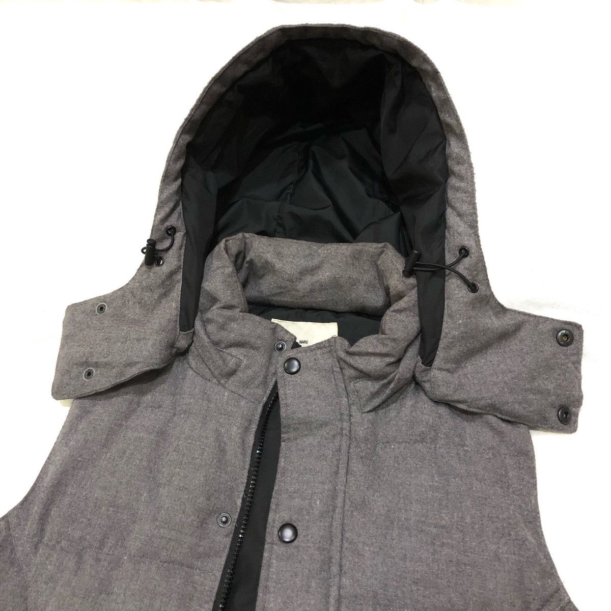 HARE Hare Down Vest Jacket With Hoodie For Women Size S / US 4 / IT 40 - 4 Thumbnail