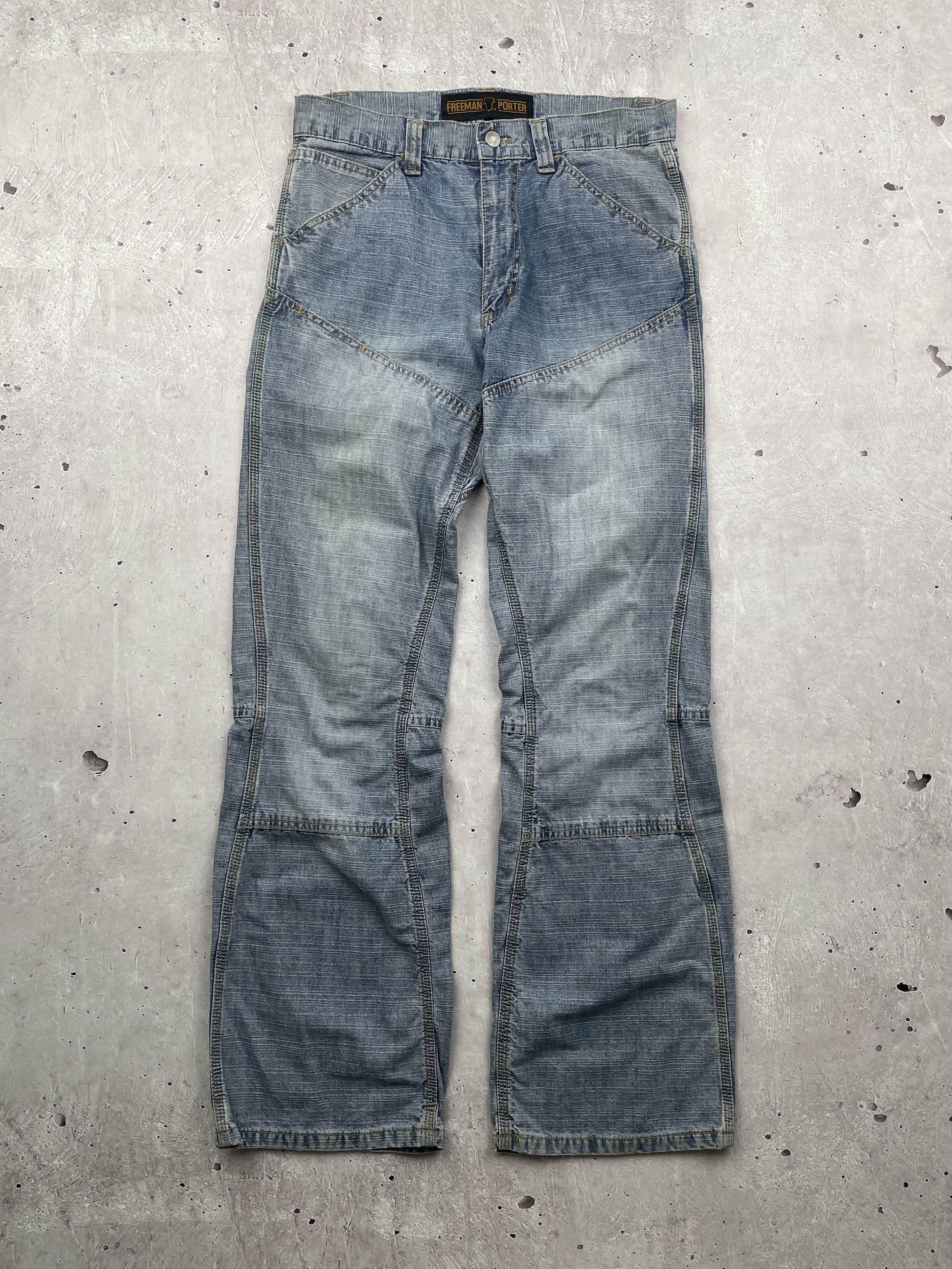 image of Archival Clothing x Avant Garde Vintage Biker Retro Jeans in Blue, Men's (Size 31)