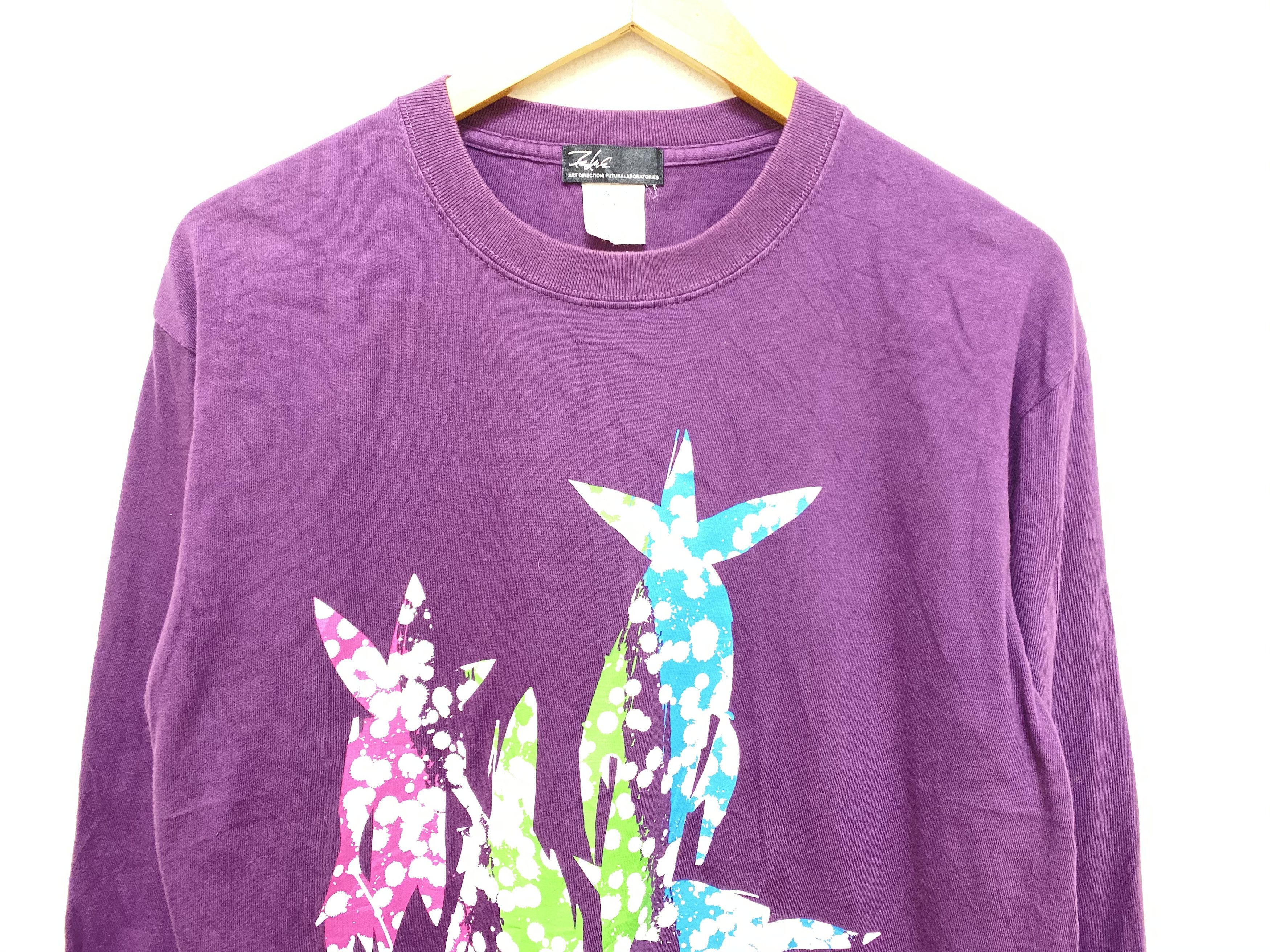 Futura Vtg OG FUTURA UNKLE Multicollor long sleeve shirt Size US L / EU 52-54 / 3 - 3 Thumbnail