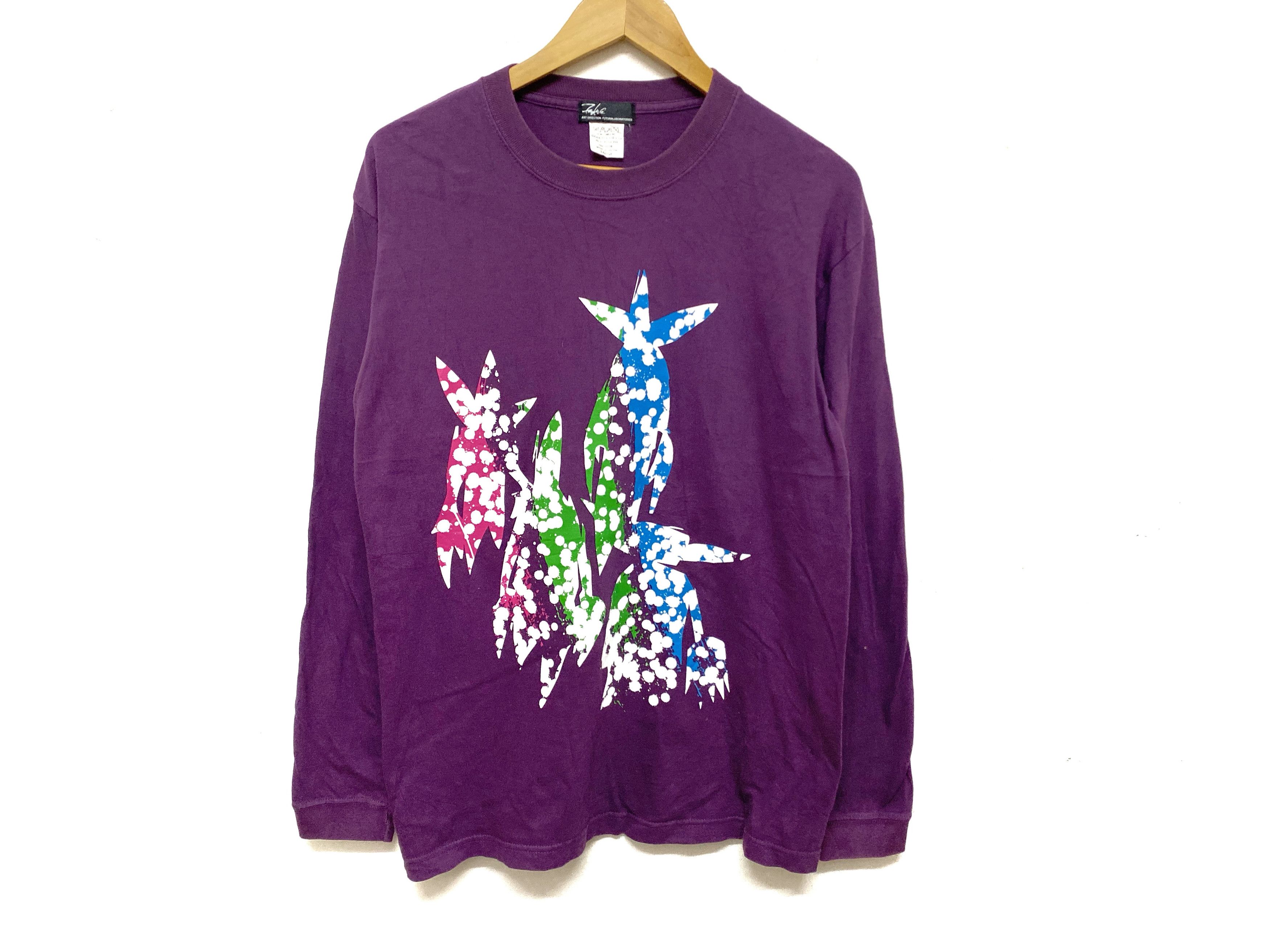 Futura Vtg OG FUTURA UNKLE Multicollor long sleeve shirt Size US L / EU 52-54 / 3 - 2 Thumbnail
