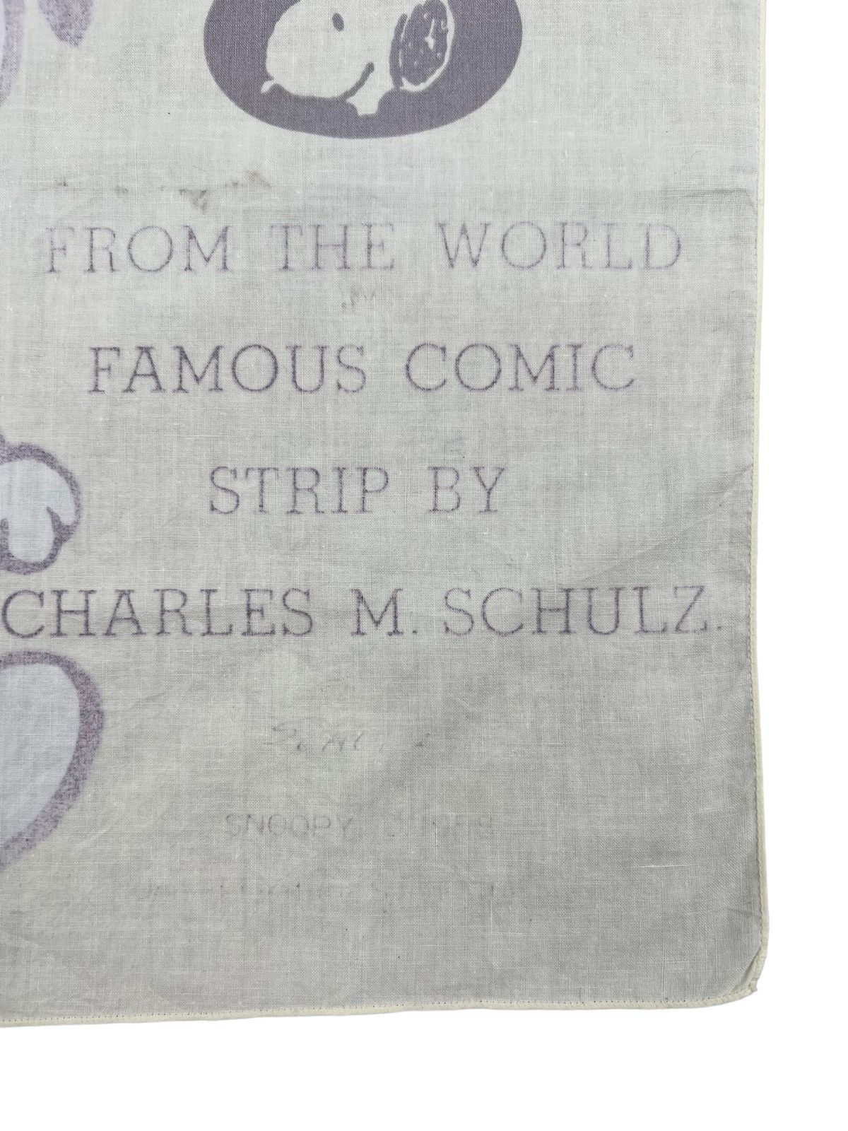 Peanuts Snoopy Handkerchief Neckerchief Bandana Pocketsquare