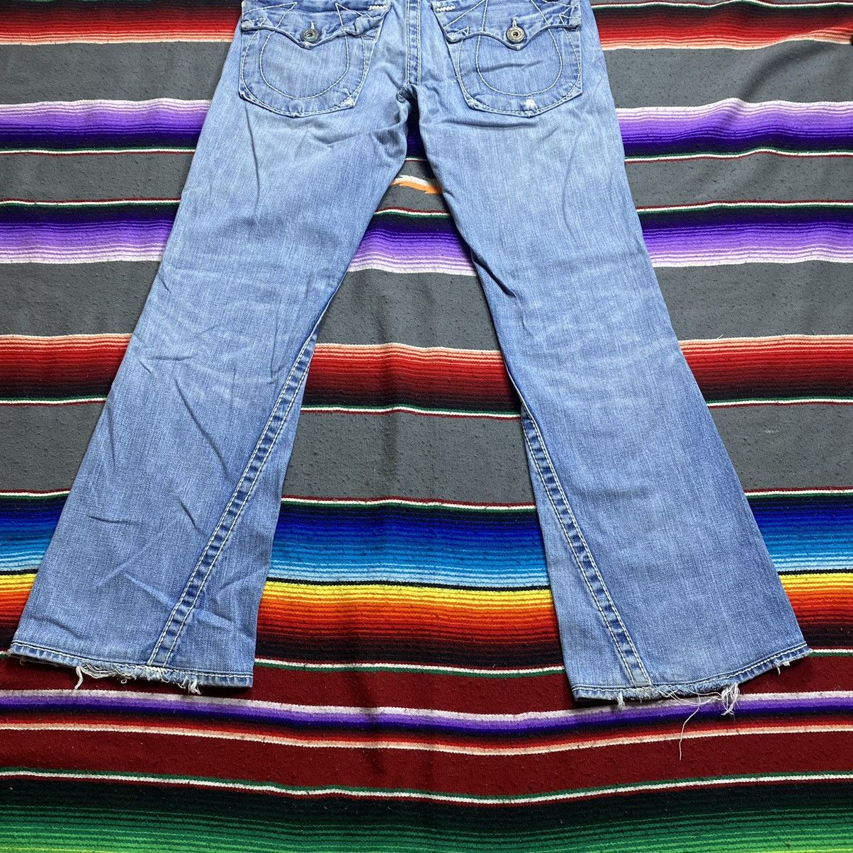 True Religion Vintage True Religion Flare Distressed Jeans Size 33" - 14 Thumbnail