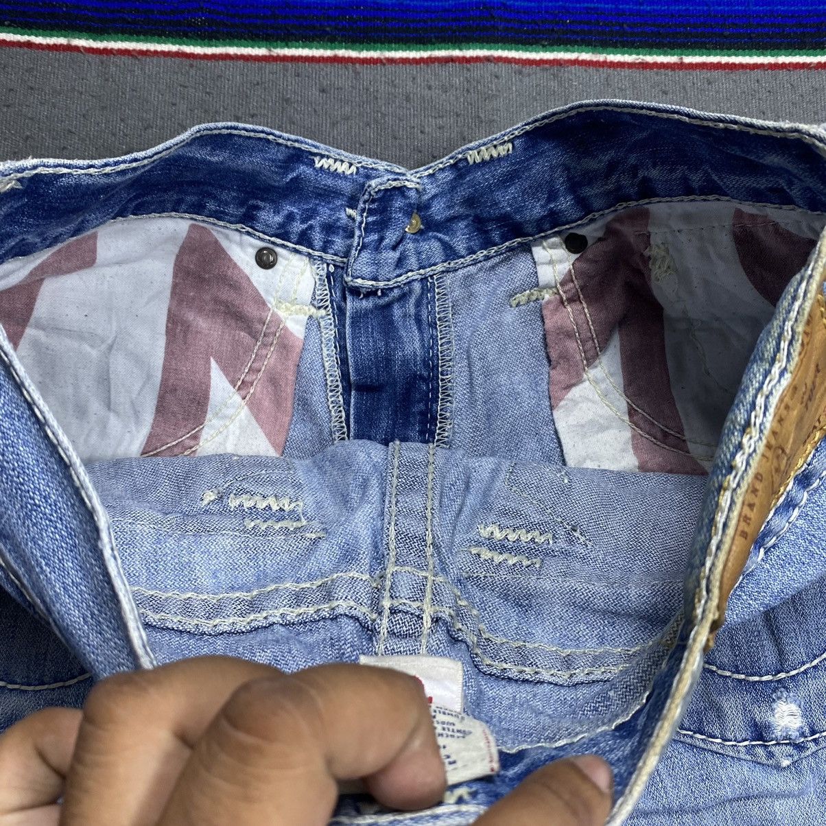 True Religion Vintage True Religion Flare Distressed Jeans Size 33" - 18 Thumbnail