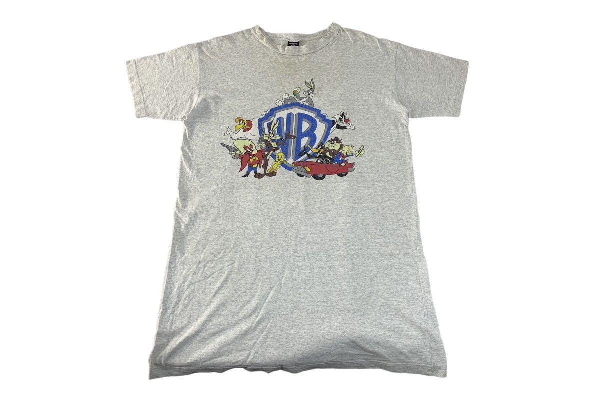 Vintage Warner Bros Studio Store Animation Cartoon Big Printed Tee Size US XL / EU 56 / 4 - 1 Thumbnail