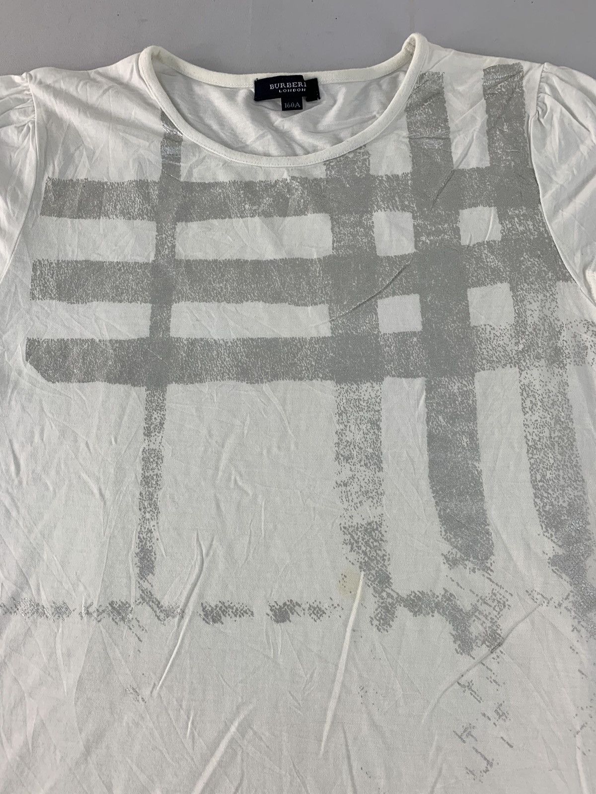 Burberry Burberry London Nova Check Monogram Crewneck Tee Size S / US 4 / IT 40 - 3 Thumbnail