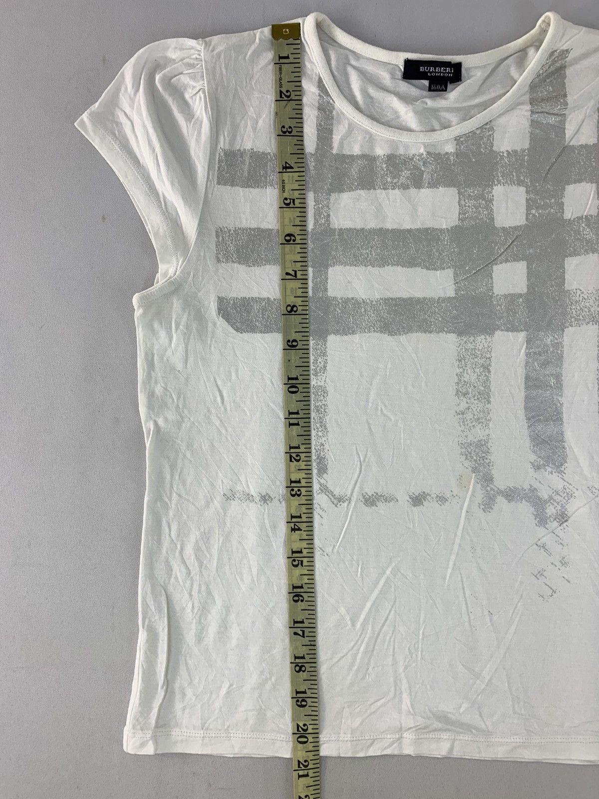 Burberry Burberry London Nova Check Monogram Crewneck Tee Size S / US 4 / IT 40 - 6 Thumbnail