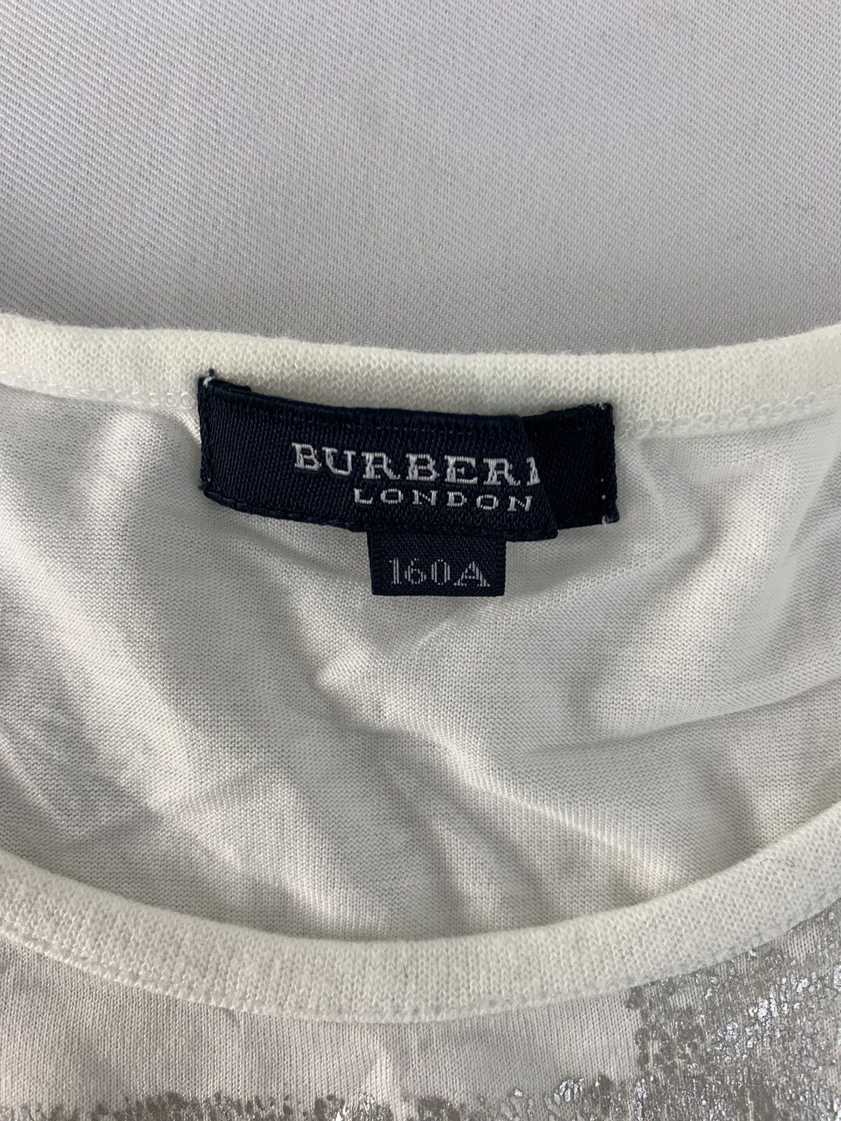 Burberry Burberry London Nova Check Monogram Crewneck Tee Size S / US 4 / IT 40 - 4 Thumbnail