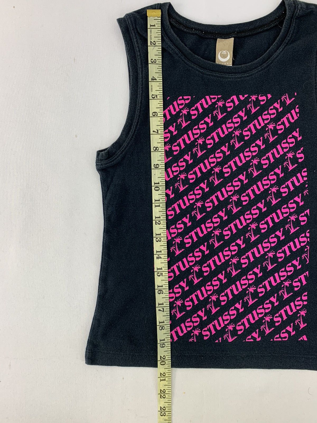 Stussy Stussy Aloha Sleeveless Tank Top Big Printed Tee Size S / US 4 / IT 40 - 7 Thumbnail