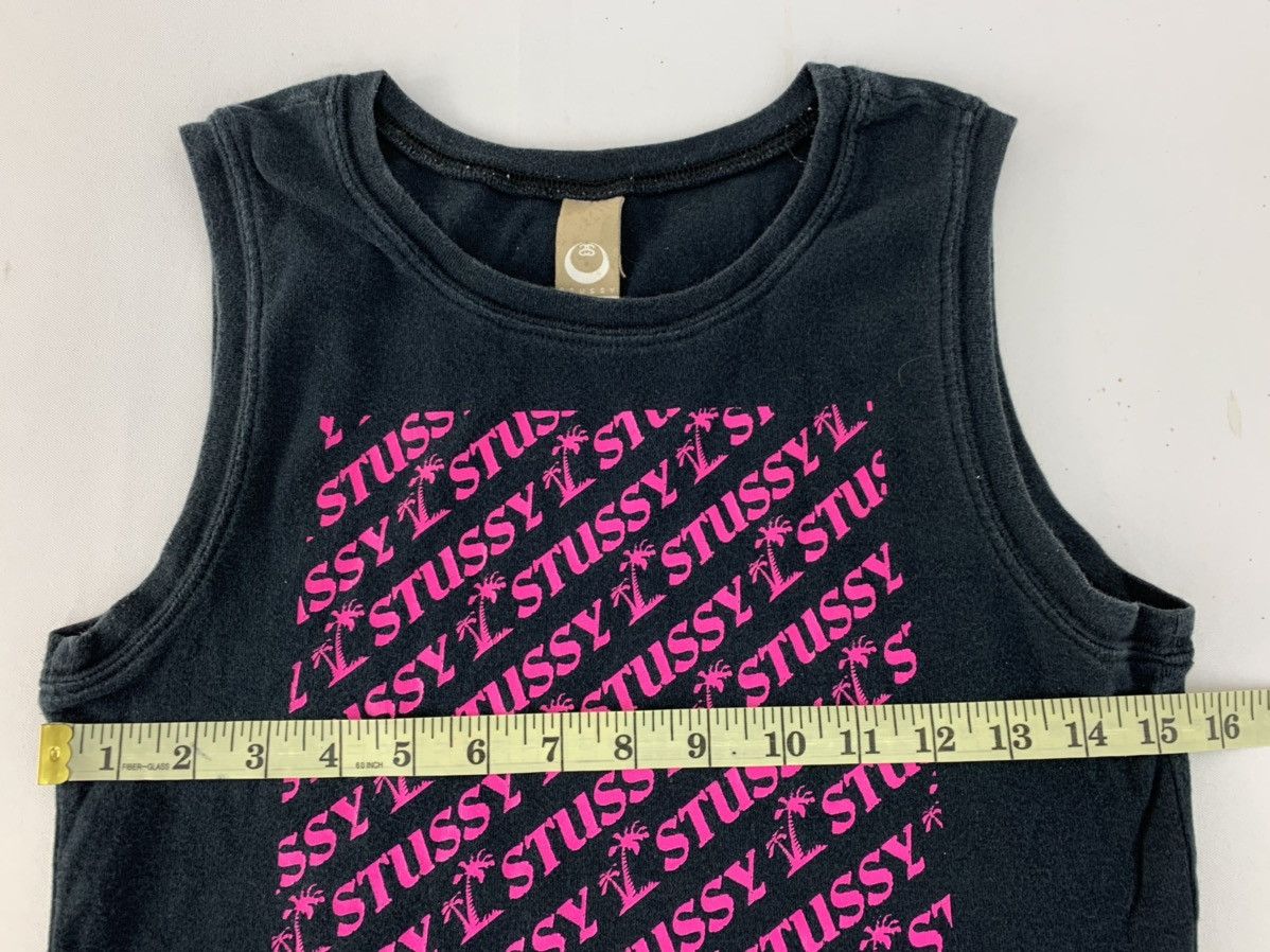 Stussy Stussy Aloha Sleeveless Tank Top Big Printed Tee Size S / US 4 / IT 40 - 6 Thumbnail