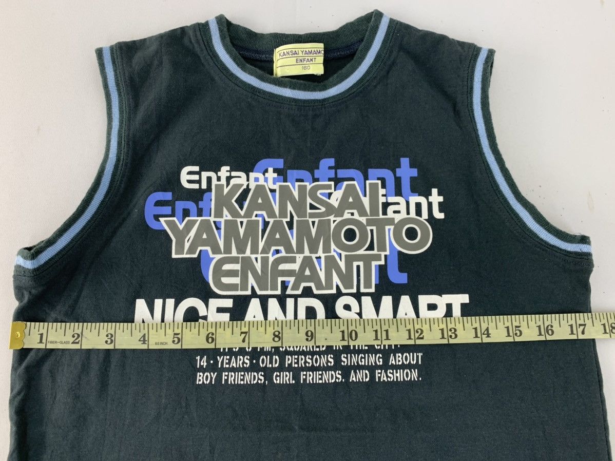 Japanese Brand Kansai Yamamoto Enfant Nice Smart Sleeveless Top Size US S / EU 44-46 / 1 - 6 Thumbnail