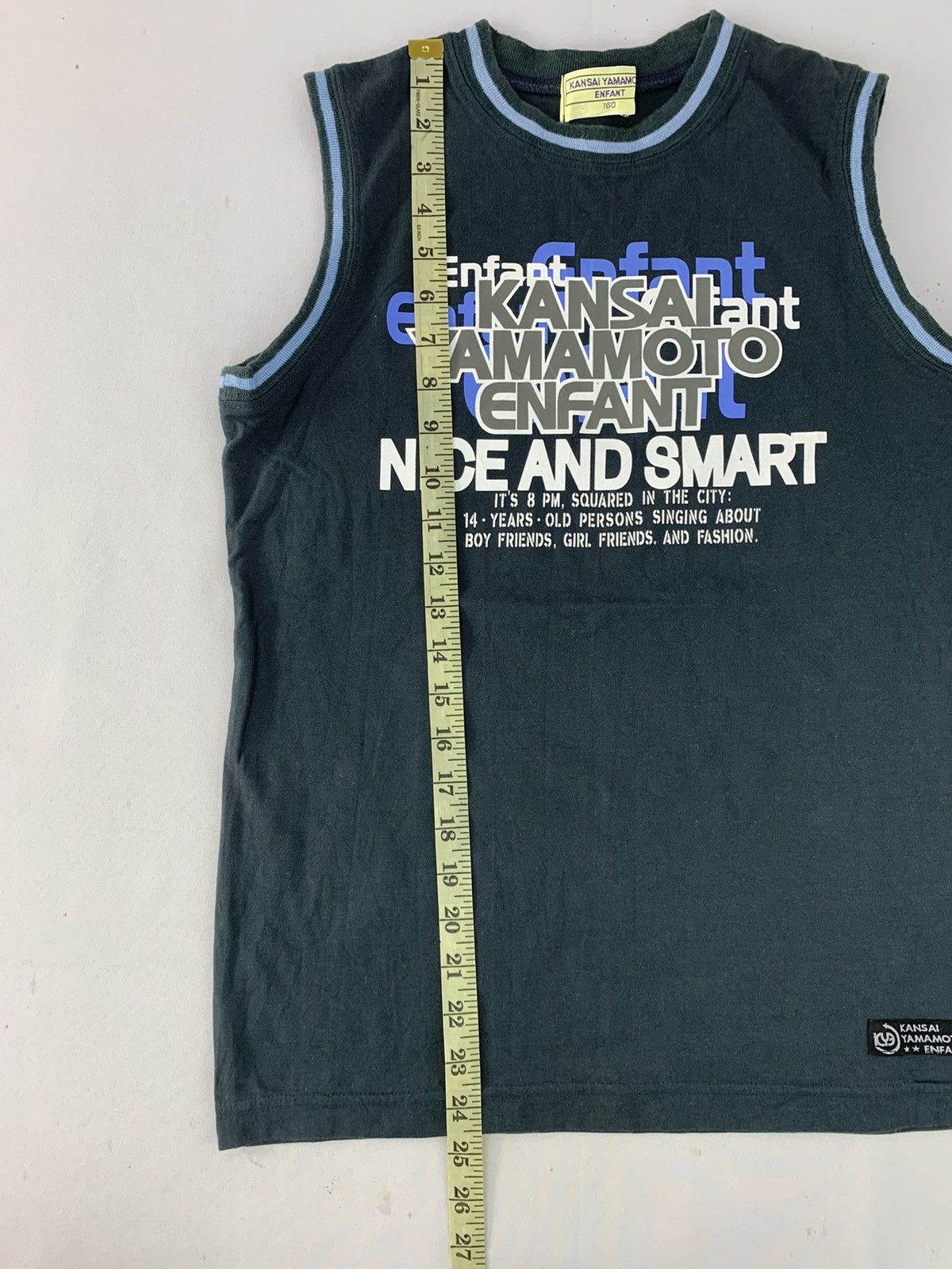 Japanese Brand Kansai Yamamoto Enfant Nice Smart Sleeveless Top Size US S / EU 44-46 / 1 - 8 Thumbnail