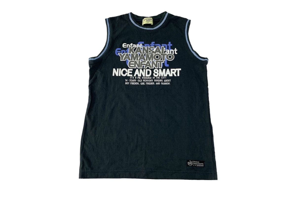 Japanese Brand Kansai Yamamoto Enfant Nice Smart Sleeveless Top Size US S / EU 44-46 / 1 - 1 Thumbnail