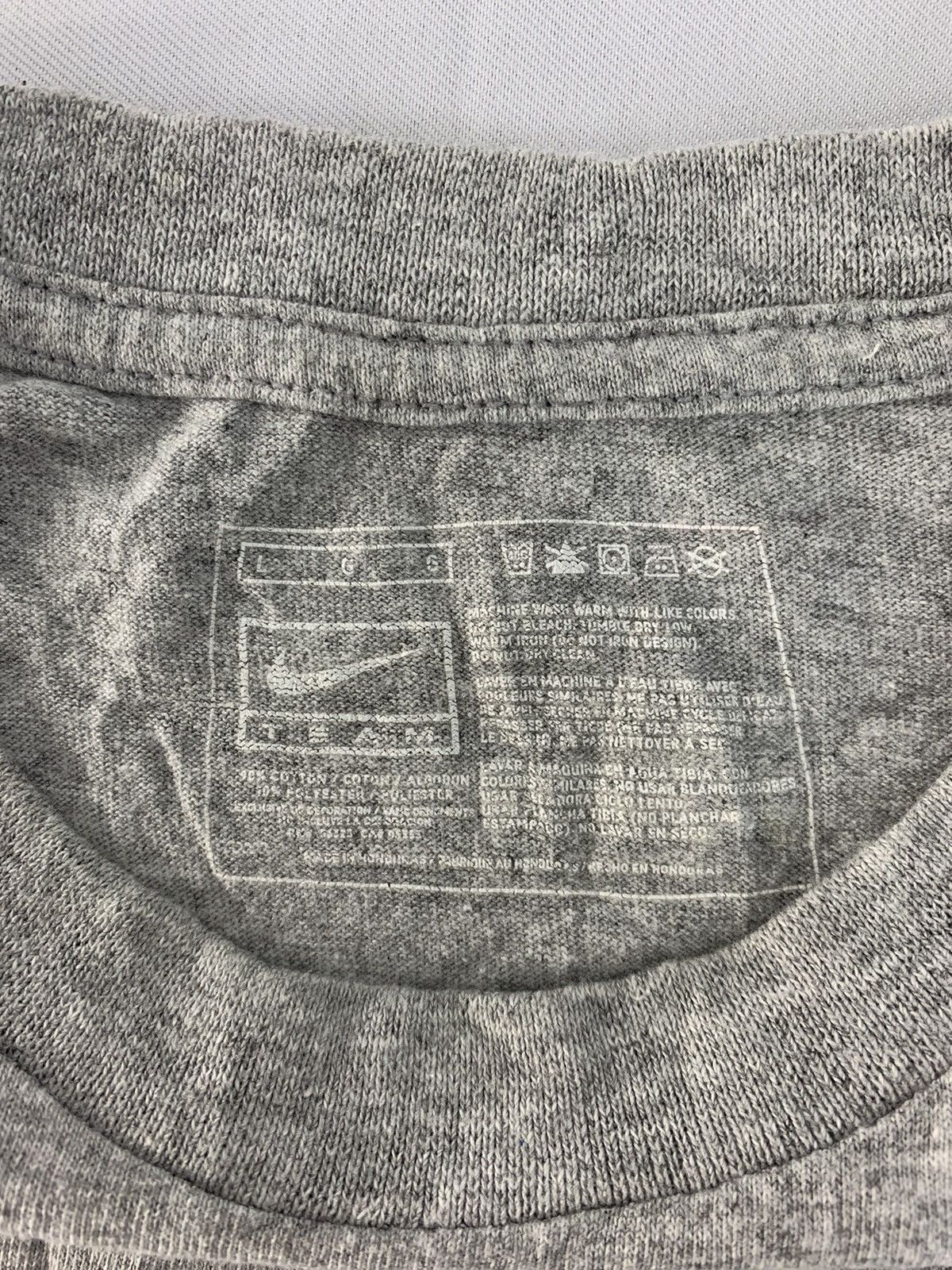 Nike Y2K Nike Team Air Max Humor Design Screen Printed Tee Size US L / EU 52-54 / 3 - 5 Thumbnail