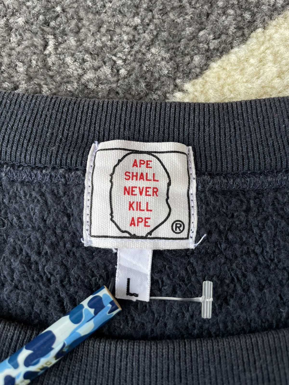 Bape Bapesta Crewneck Size US L / EU 52-54 / 3 - 11 Thumbnail
