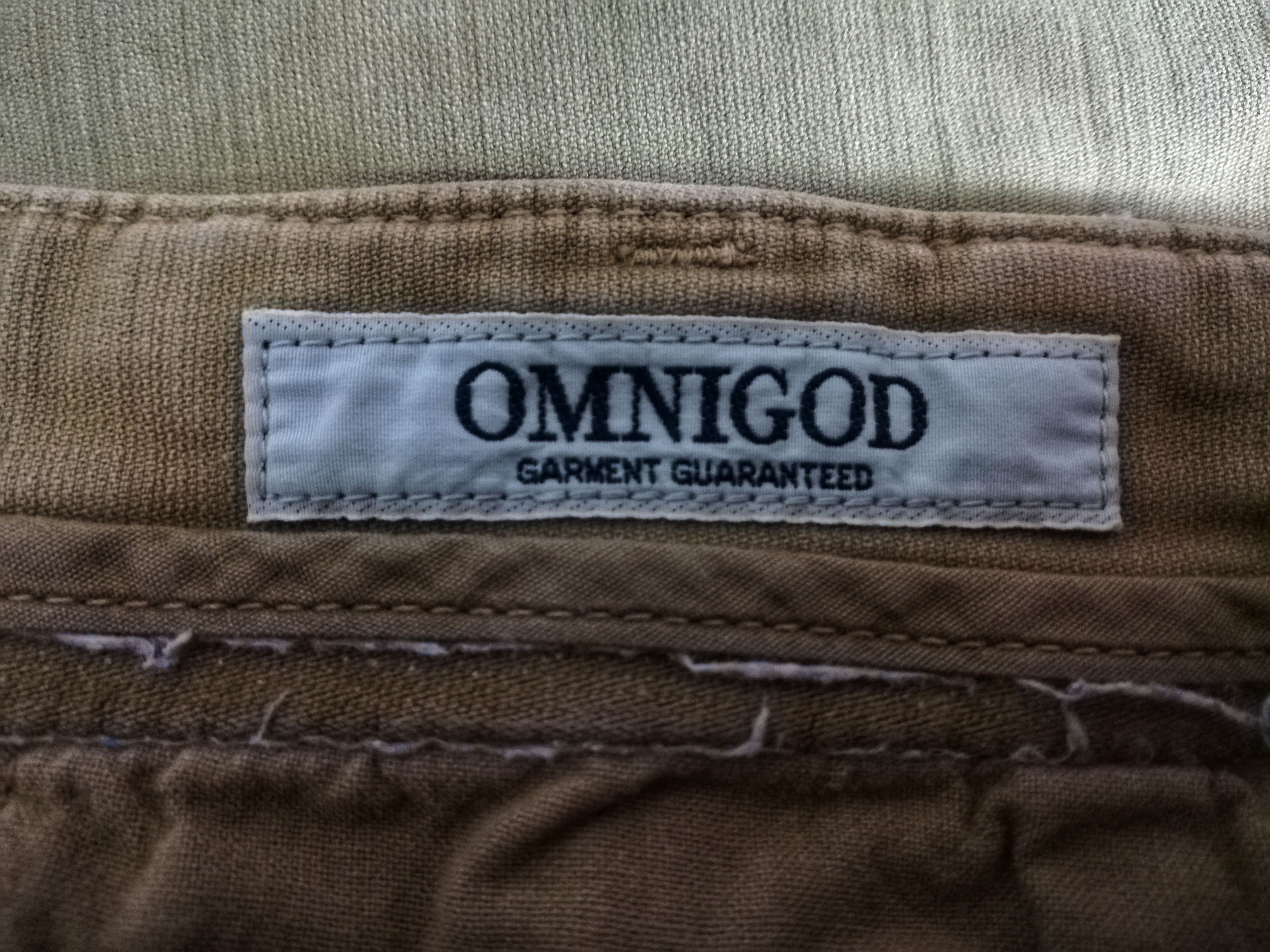 Japanese Brand × OMNIGOD 🔥Japanese Omnigod Garment Guaranteed Cargos Trouser Pants Size US 31 - 5 Thumbnail