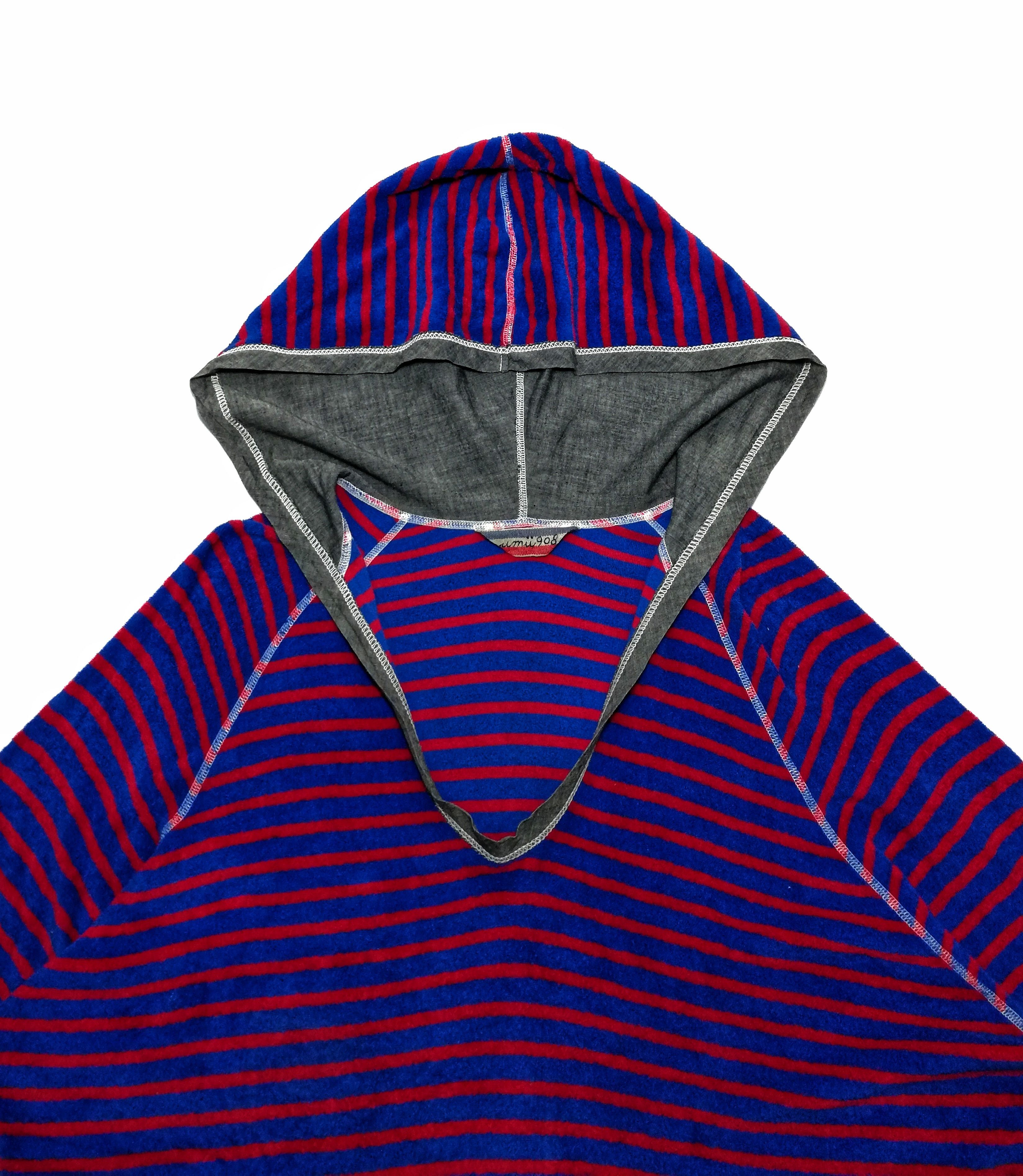 45rpm × Japanese Brand 🔥45rpm Red/Blue Hoodie Stripe Long Sleeve Sweatshirt🔥 Size US S / EU 44-46 / 1 - 2 Thumbnail