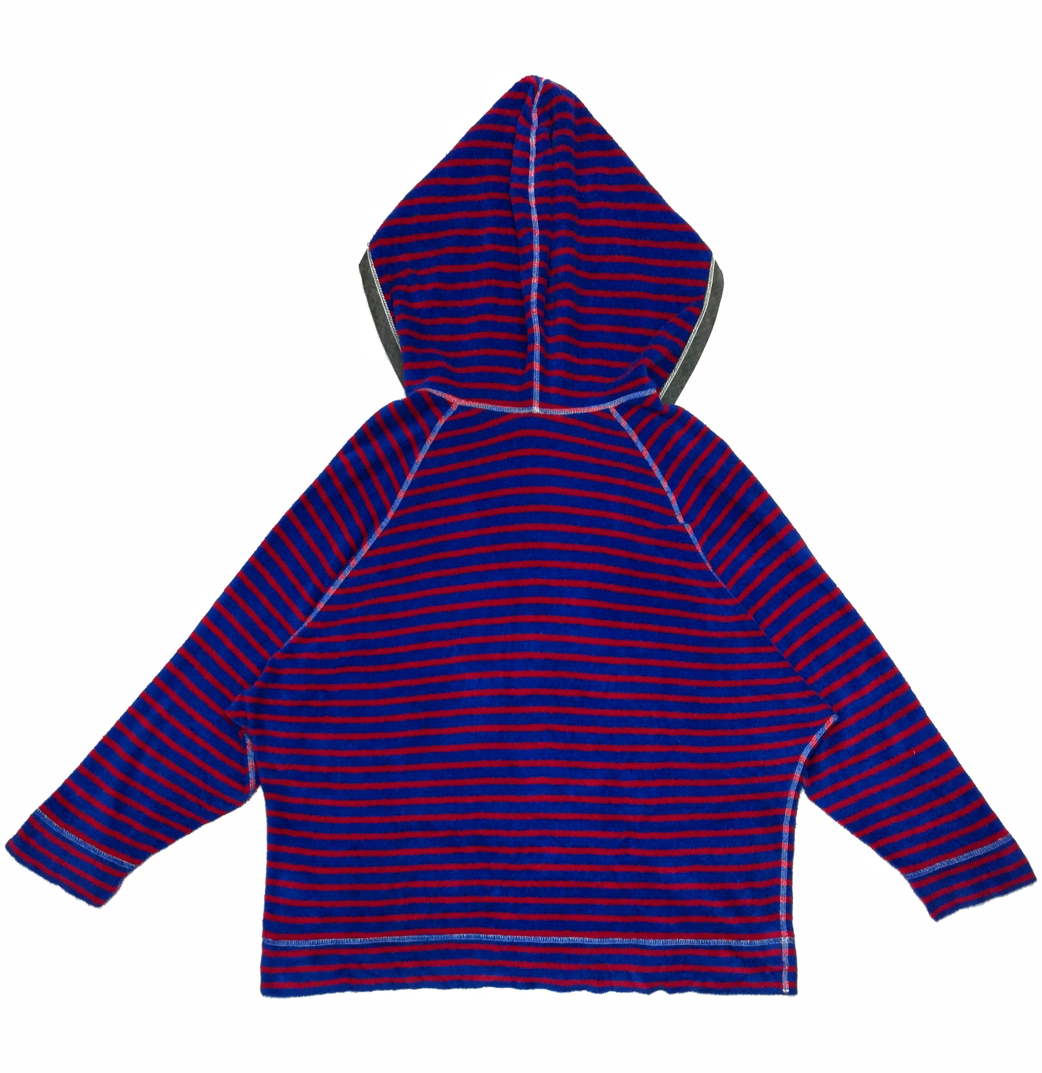 45rpm × Japanese Brand 🔥45rpm Red/Blue Hoodie Stripe Long Sleeve Sweatshirt🔥 Size US S / EU 44-46 / 1 - 12 Thumbnail