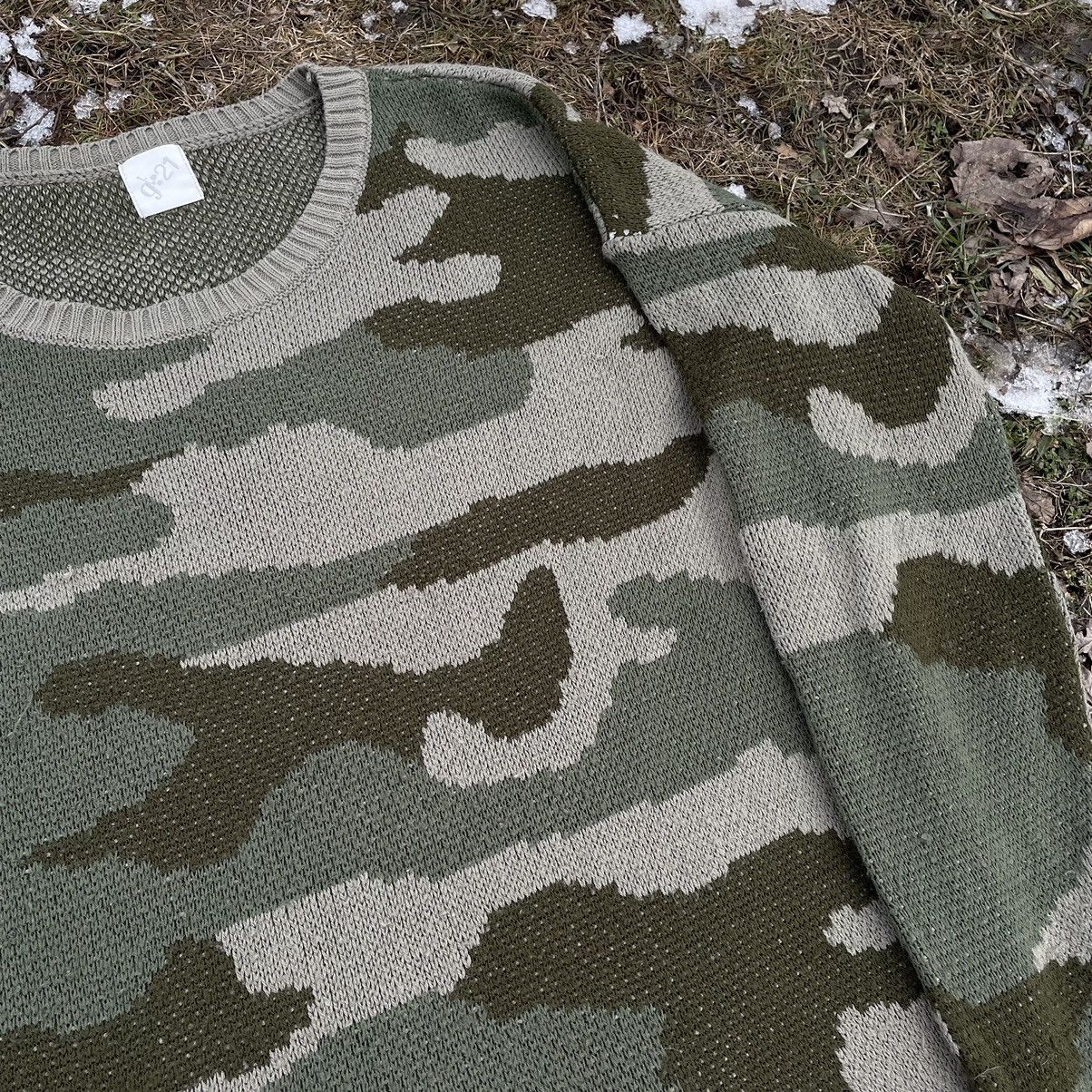 Vintage Vintage Y2K Sweater Distressed Mohair Teddy M Size M / US 6-8 / IT 42-44 - 5 Thumbnail