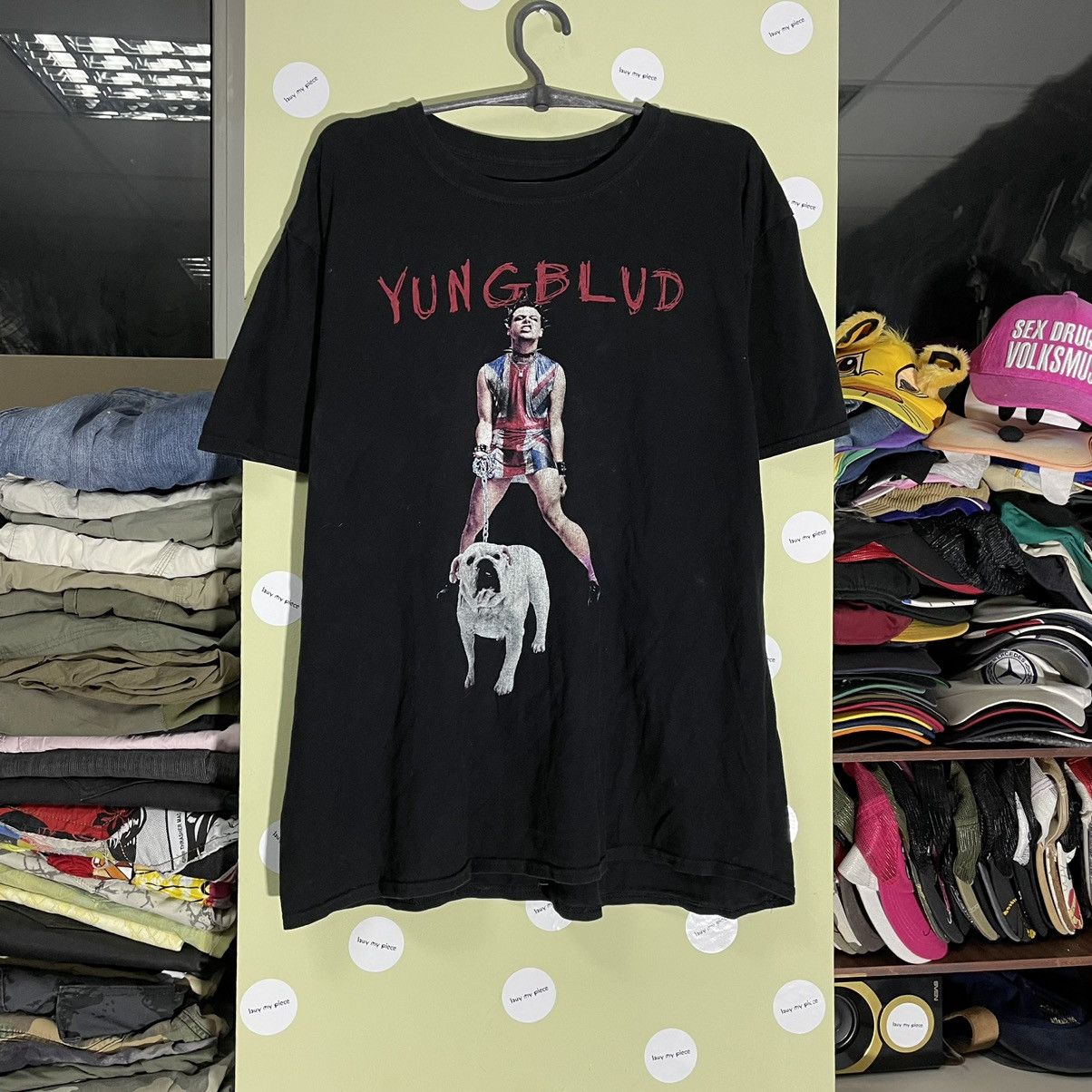Vintage Vintage Y2K Young Blud Graphic Tee Punk Streetwear Black L Size US L / EU 52-54 / 3 - 1 Thumbnail