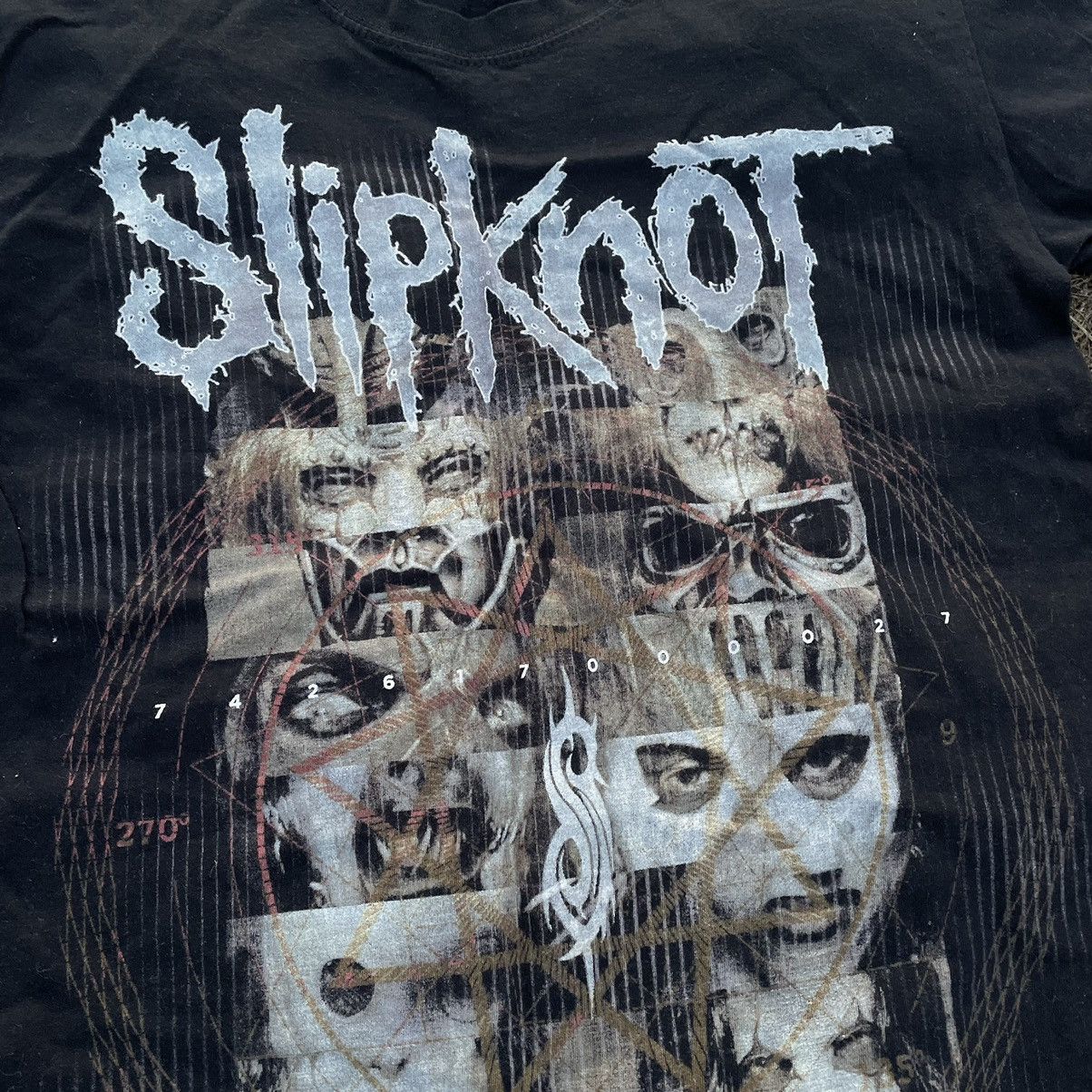 Vintage Vintage 90s Slipknot Band Tee Graphic Print Grunge Baggy S Size US S / EU 44-46 / 1 - 5 Thumbnail