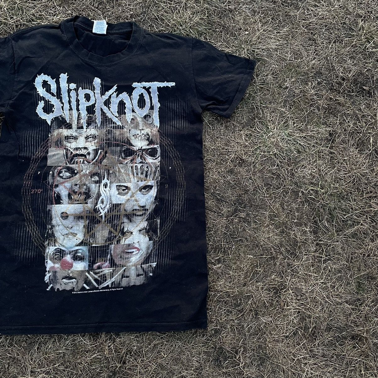 Vintage Vintage 90s Slipknot Band Tee Graphic Print Grunge Baggy S Size US S / EU 44-46 / 1 - 3 Thumbnail
