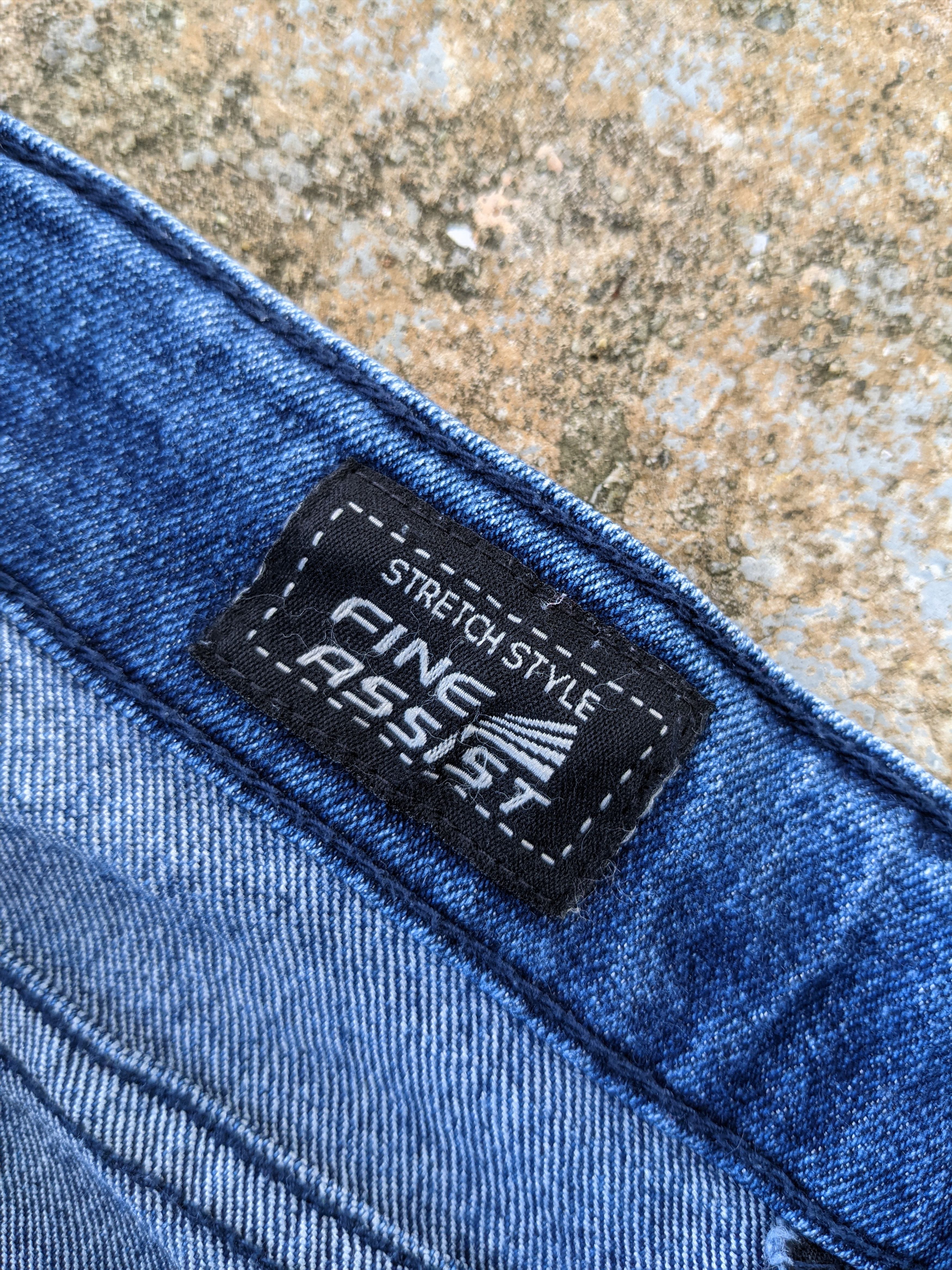 Japanese Brand Fine Assist Denim Stretch Cargo Pant Size US 29 - 8 Thumbnail
