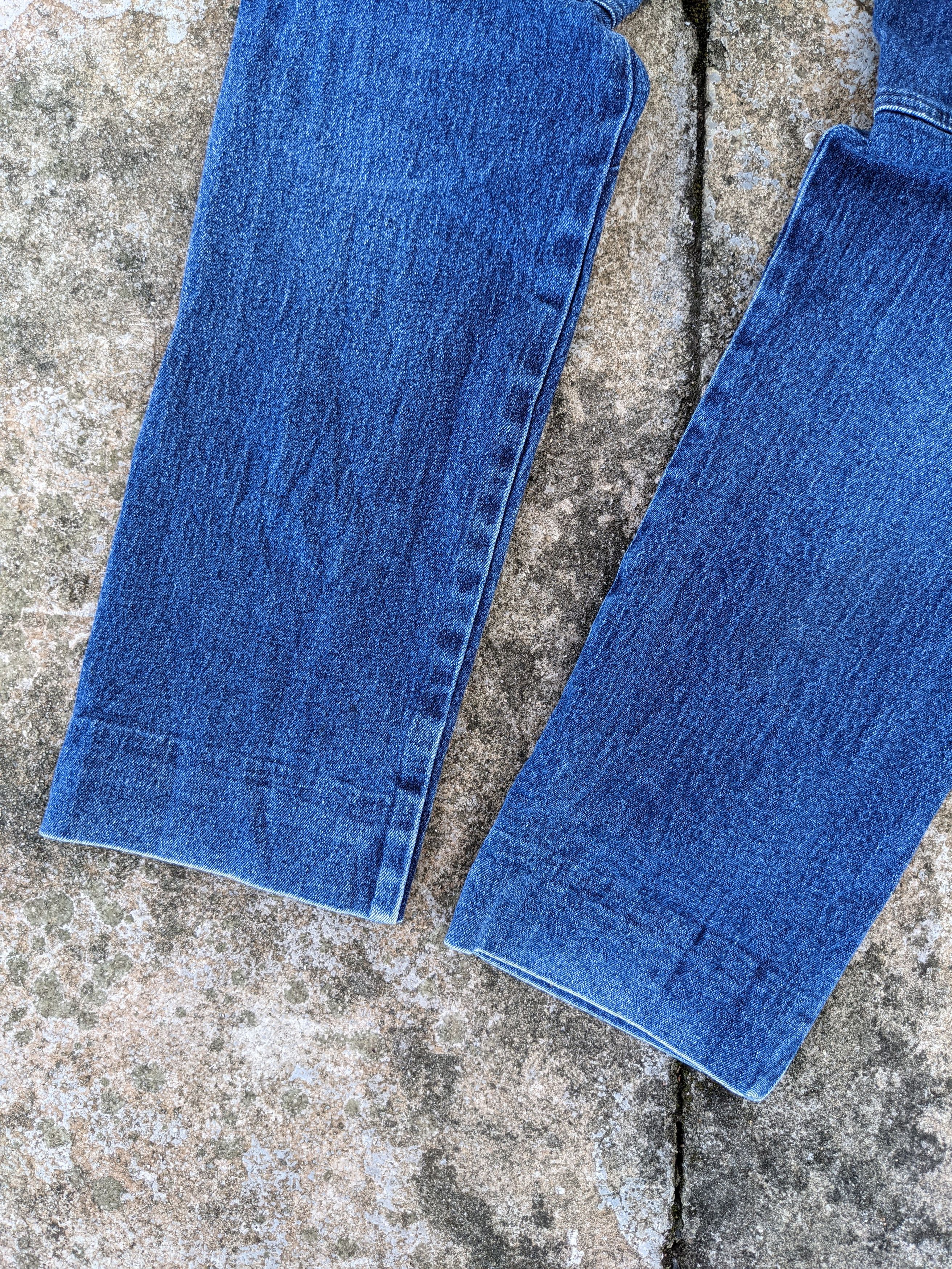 Japanese Brand Fine Assist Denim Stretch Cargo Pant Size US 29 - 6 Thumbnail