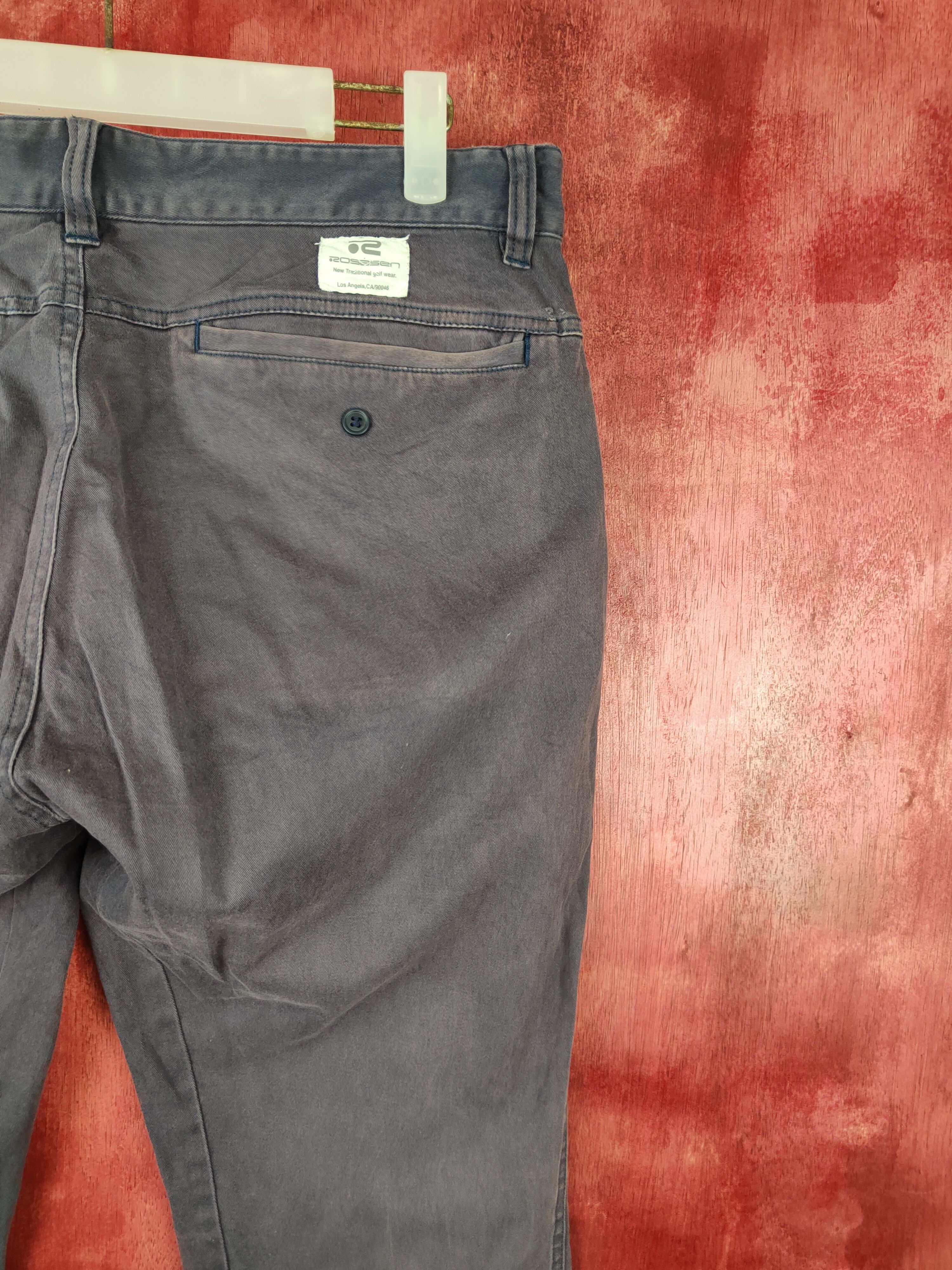 City Streets × Japanese Brand Rosasen Dark Blue Multi Pocket Tactical Cargo Pants #S548 Size US 34 / EU 50 - 11 Thumbnail