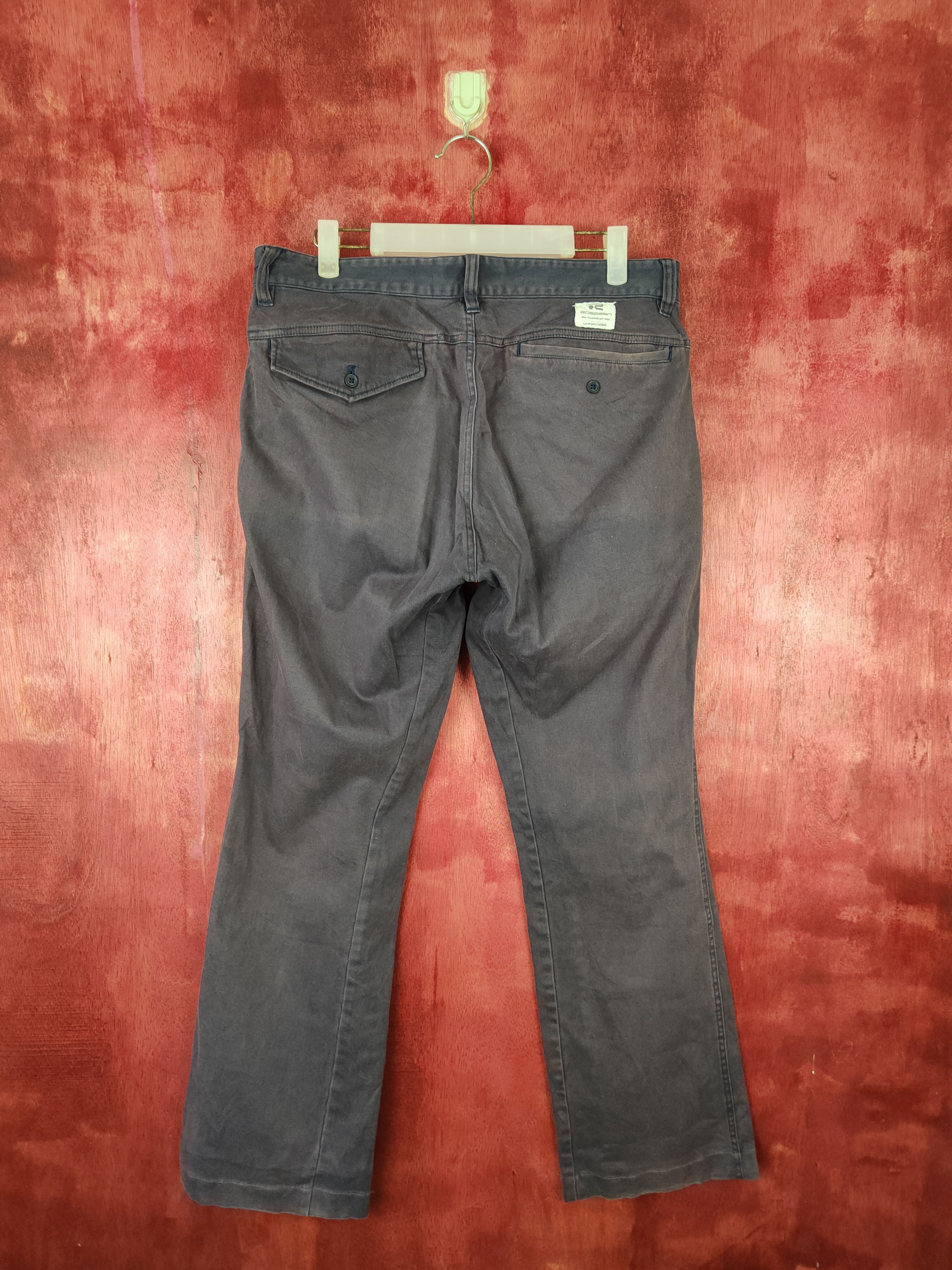 City Streets × Japanese Brand Rosasen Dark Blue Multi Pocket Tactical Cargo Pants #S548 Size US 34 / EU 50 - 7 Thumbnail
