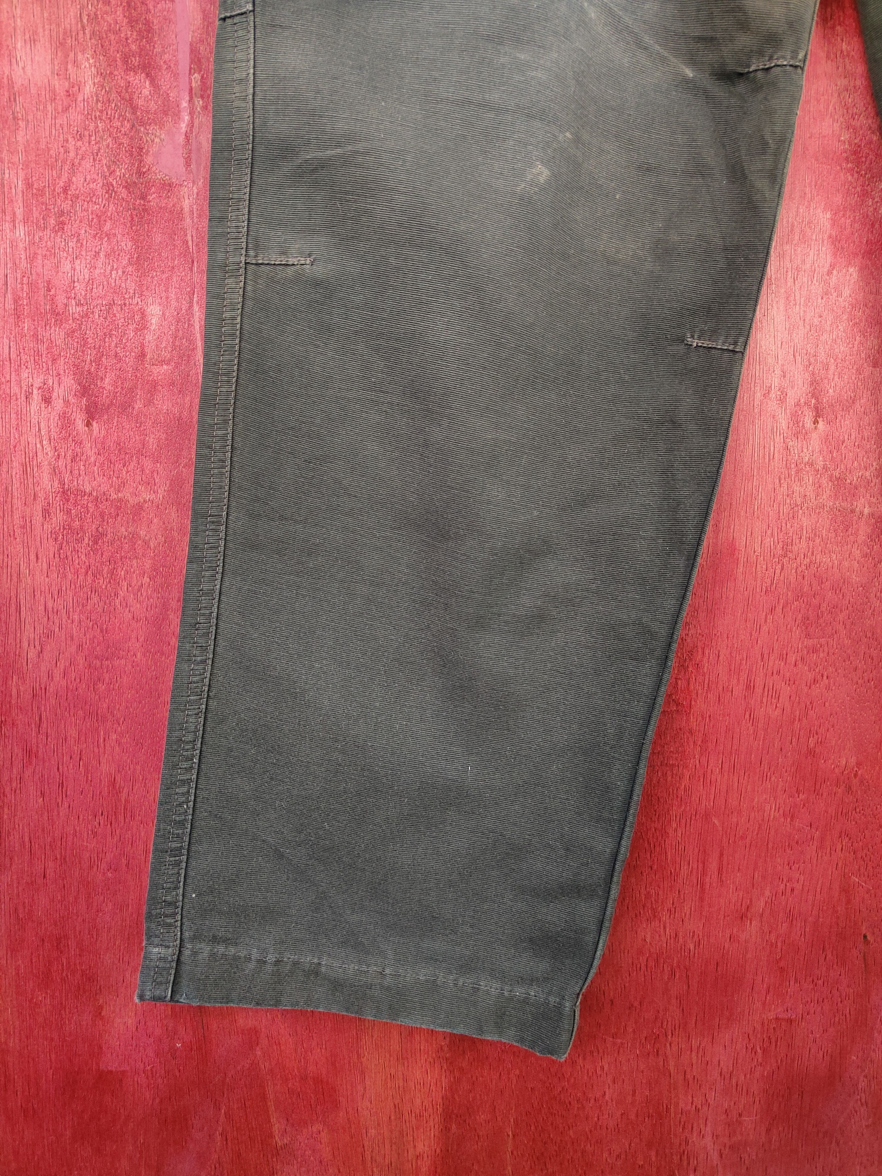 Faded Glory × Japanese Brand G.Ground Black Faded Multi Pocket Tactical Cargo Pants #S561 Size US 32 / EU 48 - 4 Thumbnail