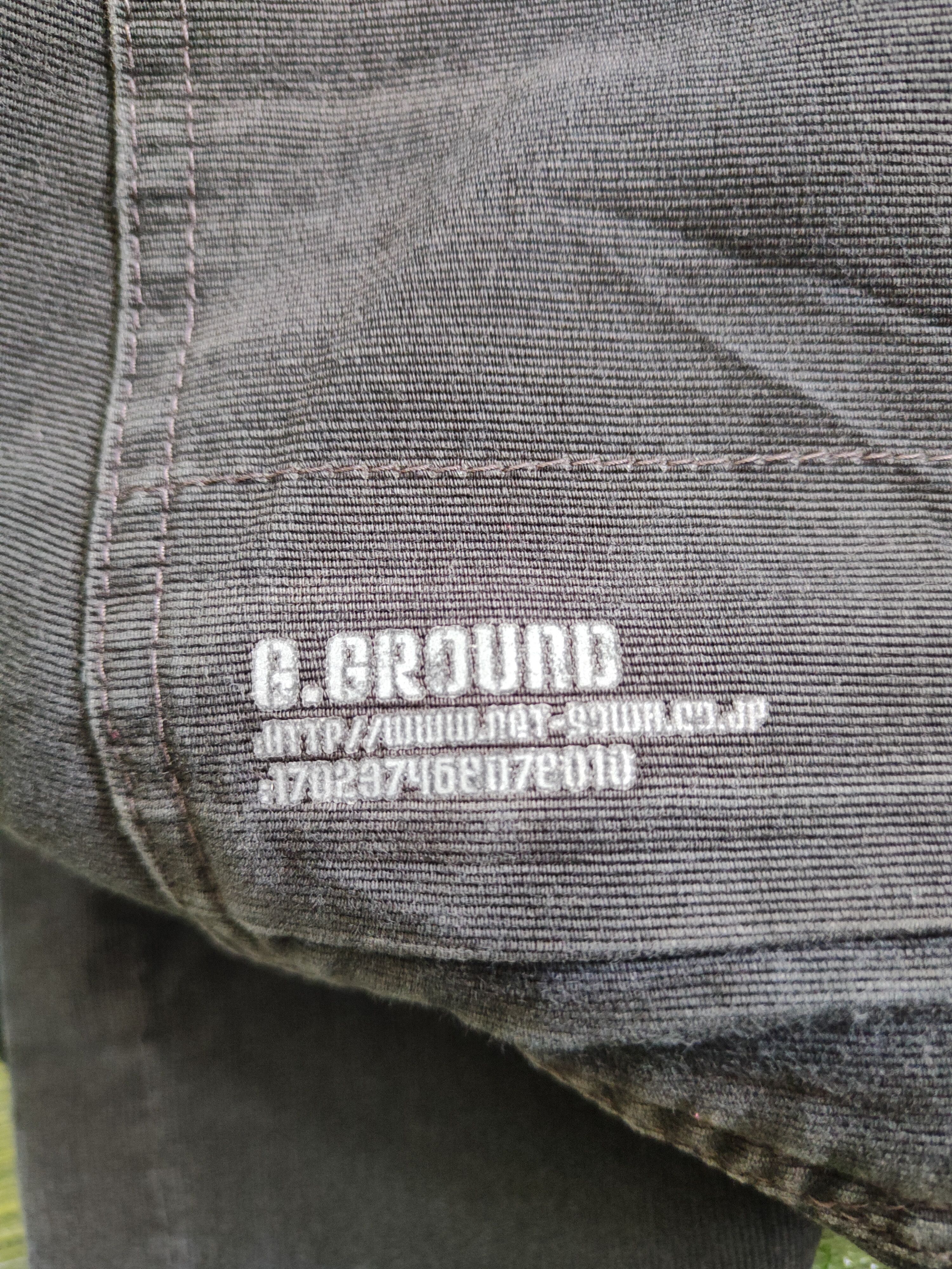 Faded Glory × Japanese Brand G.Ground Black Faded Multi Pocket Tactical Cargo Pants #S561 Size US 32 / EU 48 - 15 Thumbnail