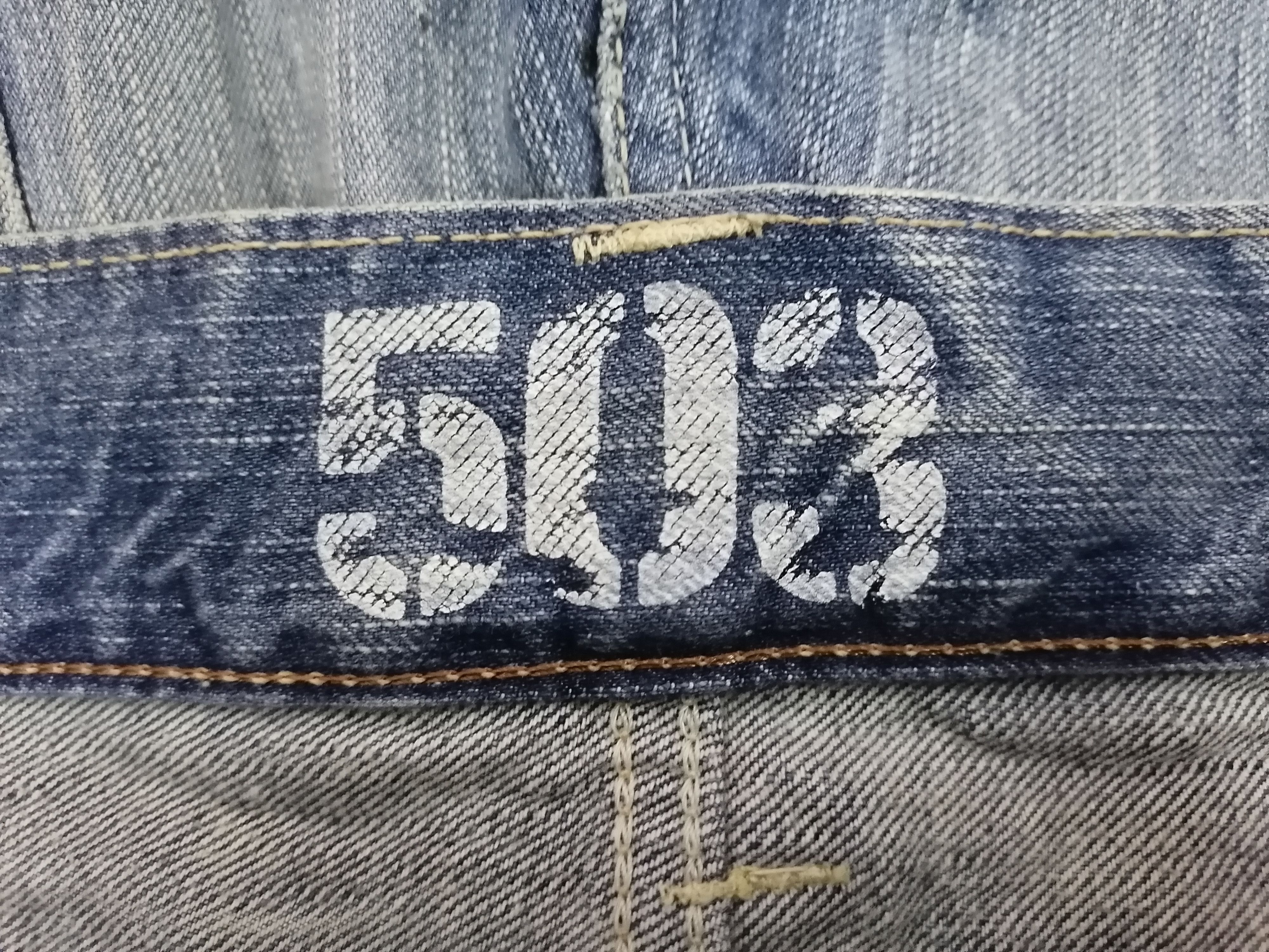 Japanese Brand Distressed Ripped Denim Edwin Pants Size US 34 / EU 50 - 9 Thumbnail