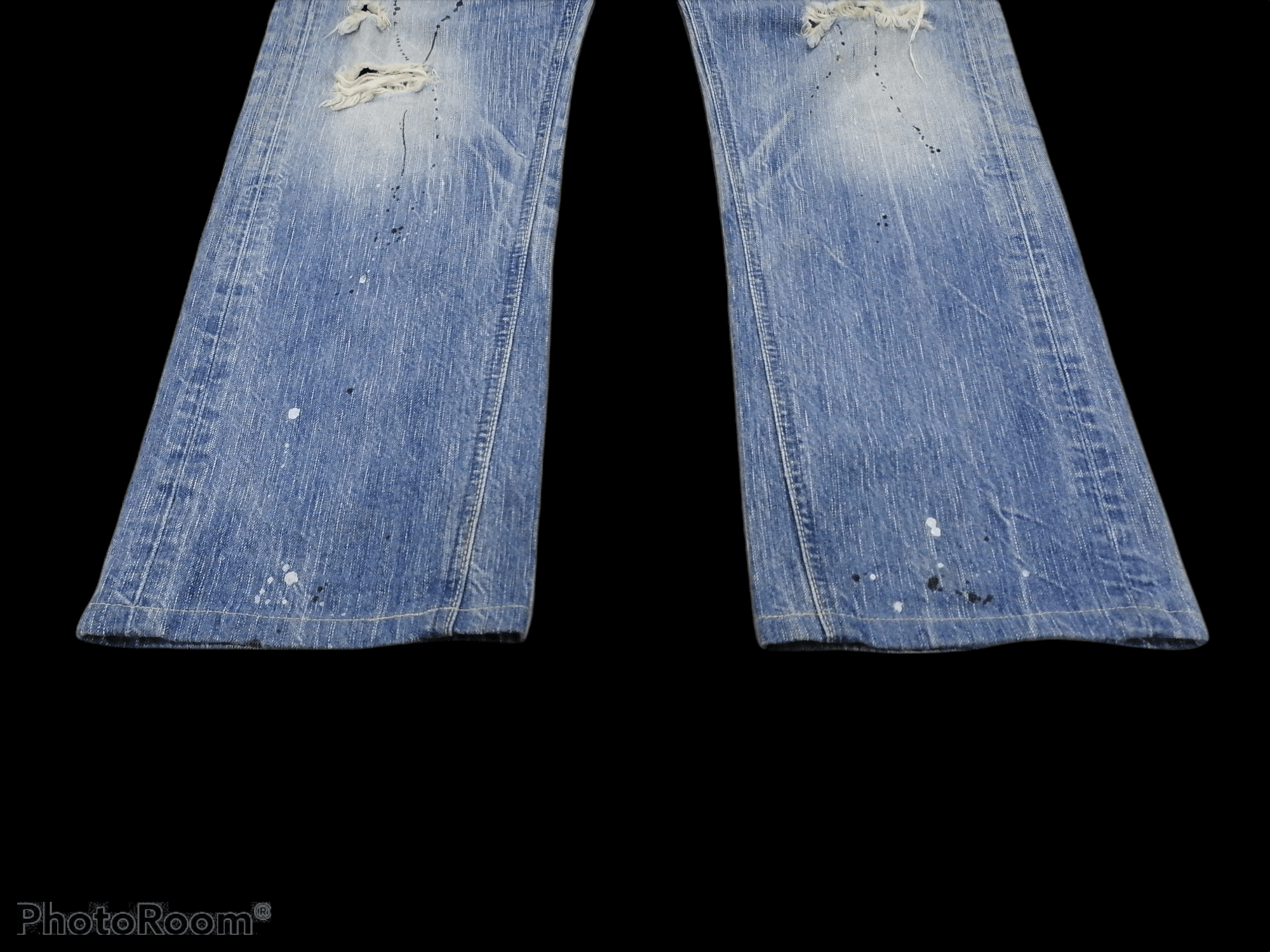Japanese Brand Distressed Ripped Denim Edwin Pants Size US 34 / EU 50 - 5 Thumbnail