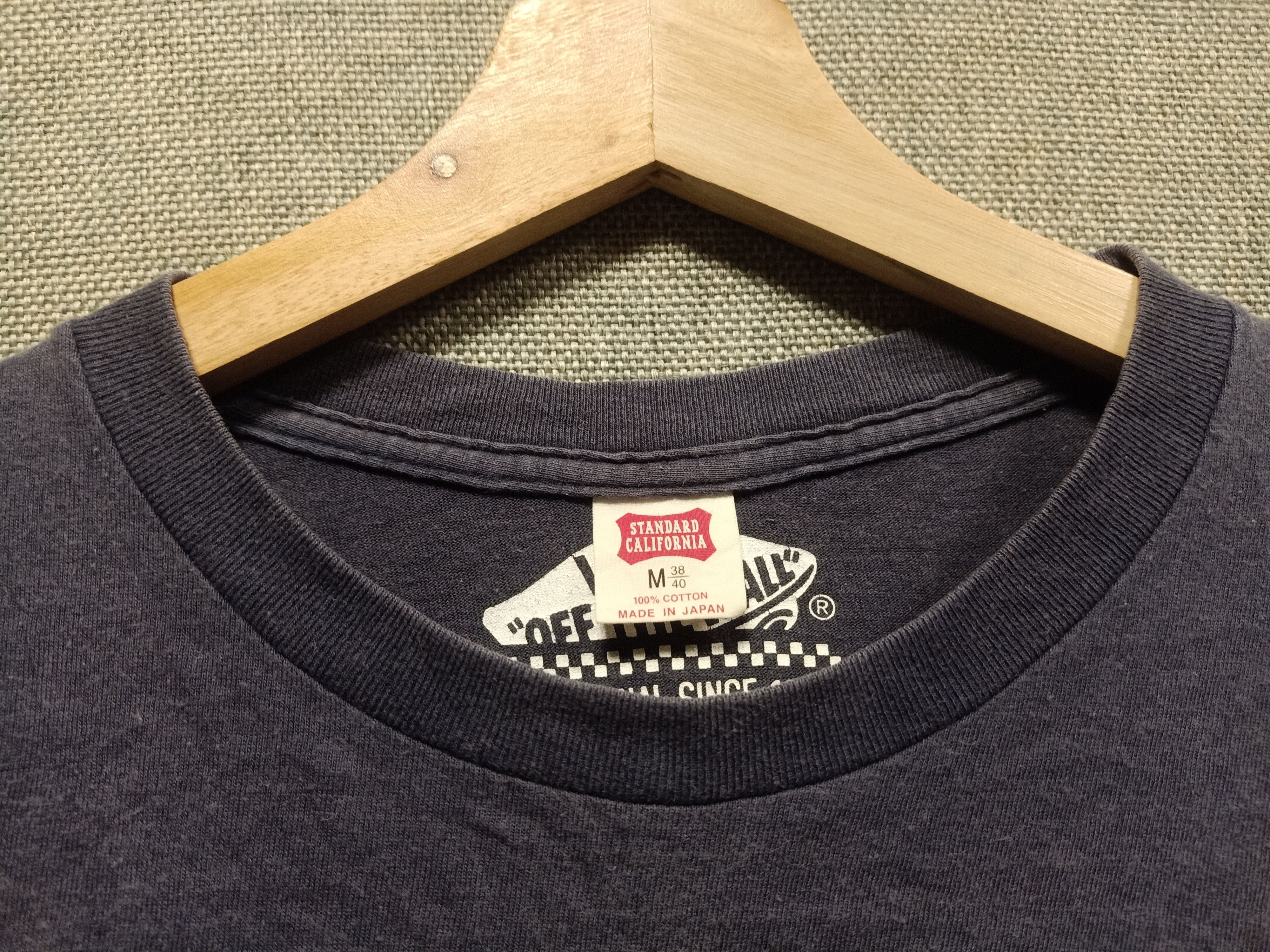 Vans vintage t shirt vans x standard california made in japan Size US M / EU 48-50 / 2 - 3 Thumbnail
