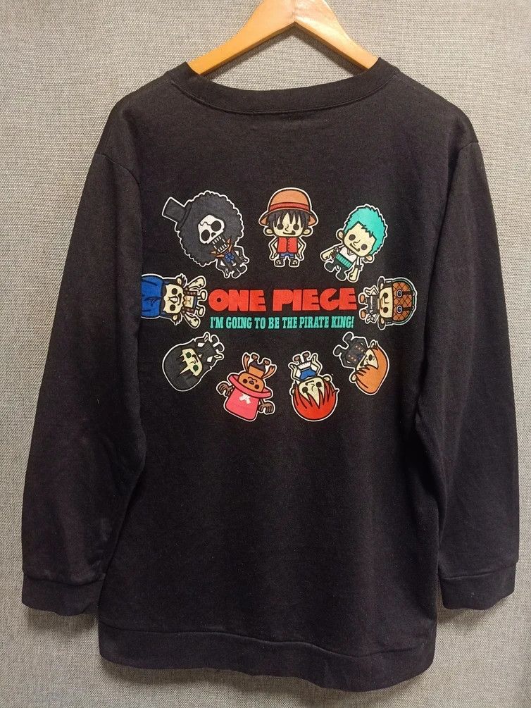 One Piece sweatshirt cartoon one piece very rare Size US M / EU 48-50 / 2 - 1 Thumbnail