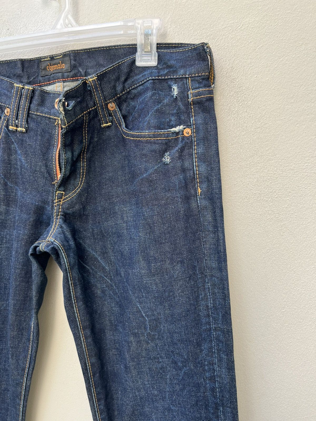 Chimala CHIMALA Japan Low Rise Ripped Denim Distressed Jeans Size US 29 - 9 Thumbnail