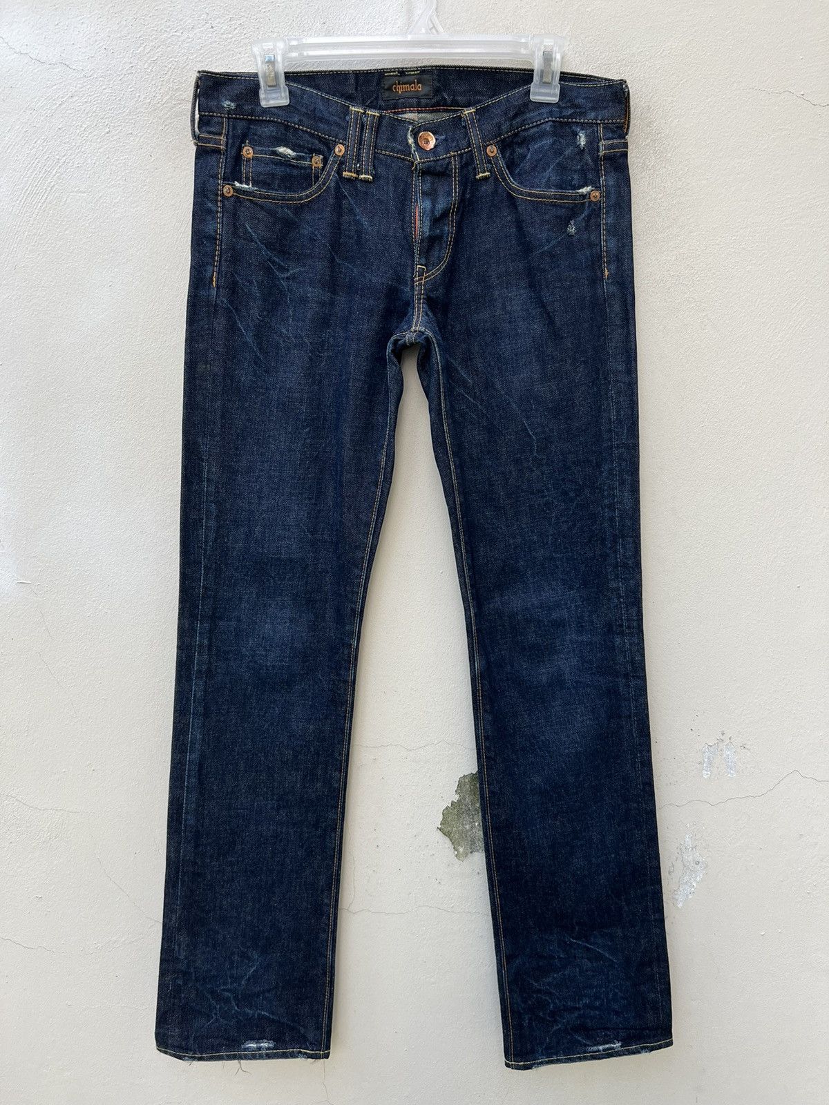 Chimala CHIMALA Japan Low Rise Ripped Denim Distressed Jeans Size US 29 - 6 Thumbnail