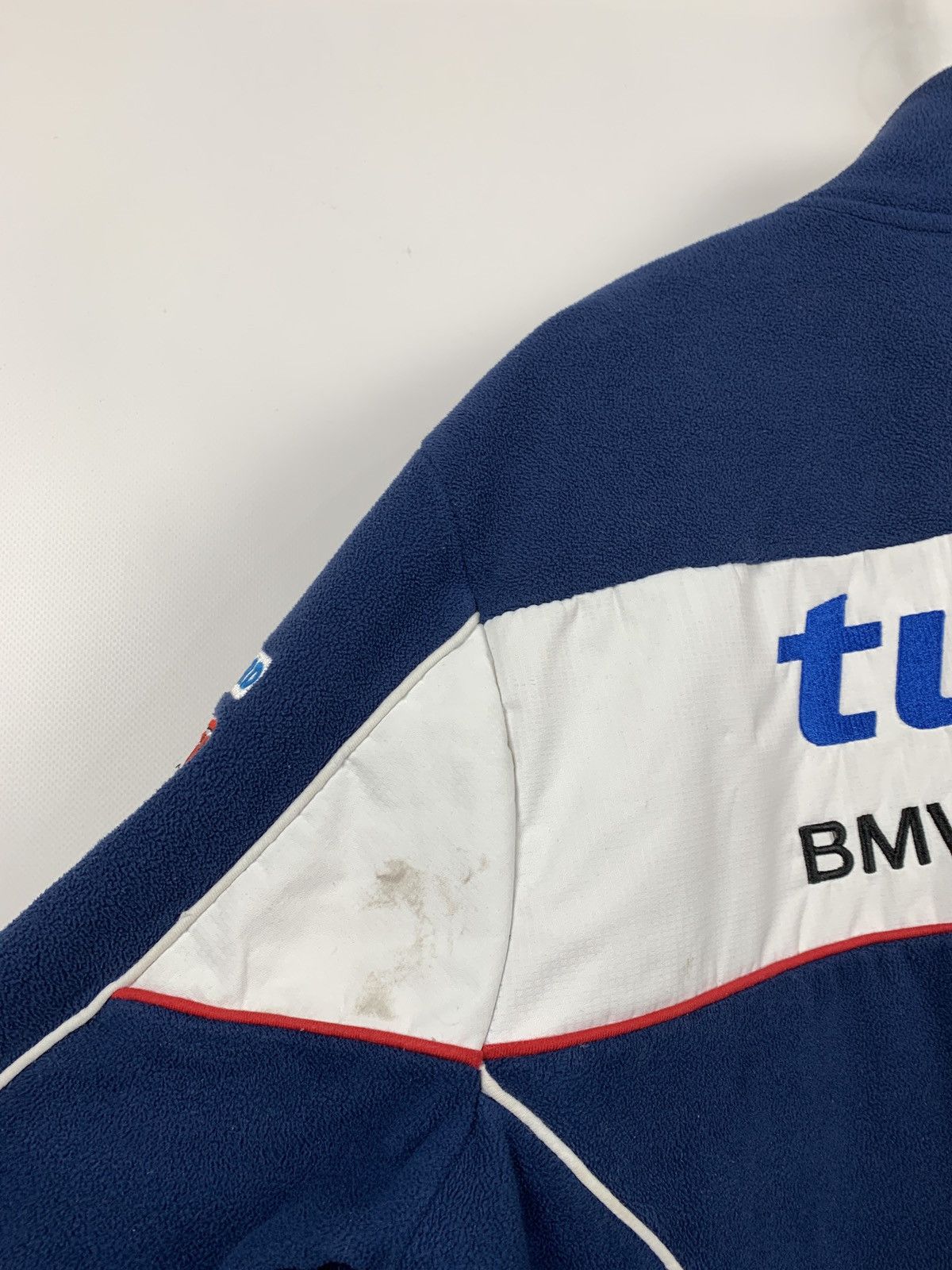 BMW Vintage BMW Tyco Motorrad Tas Racing Fleece Jacket Size US M / EU 48-50 / 2 - 22 Thumbnail