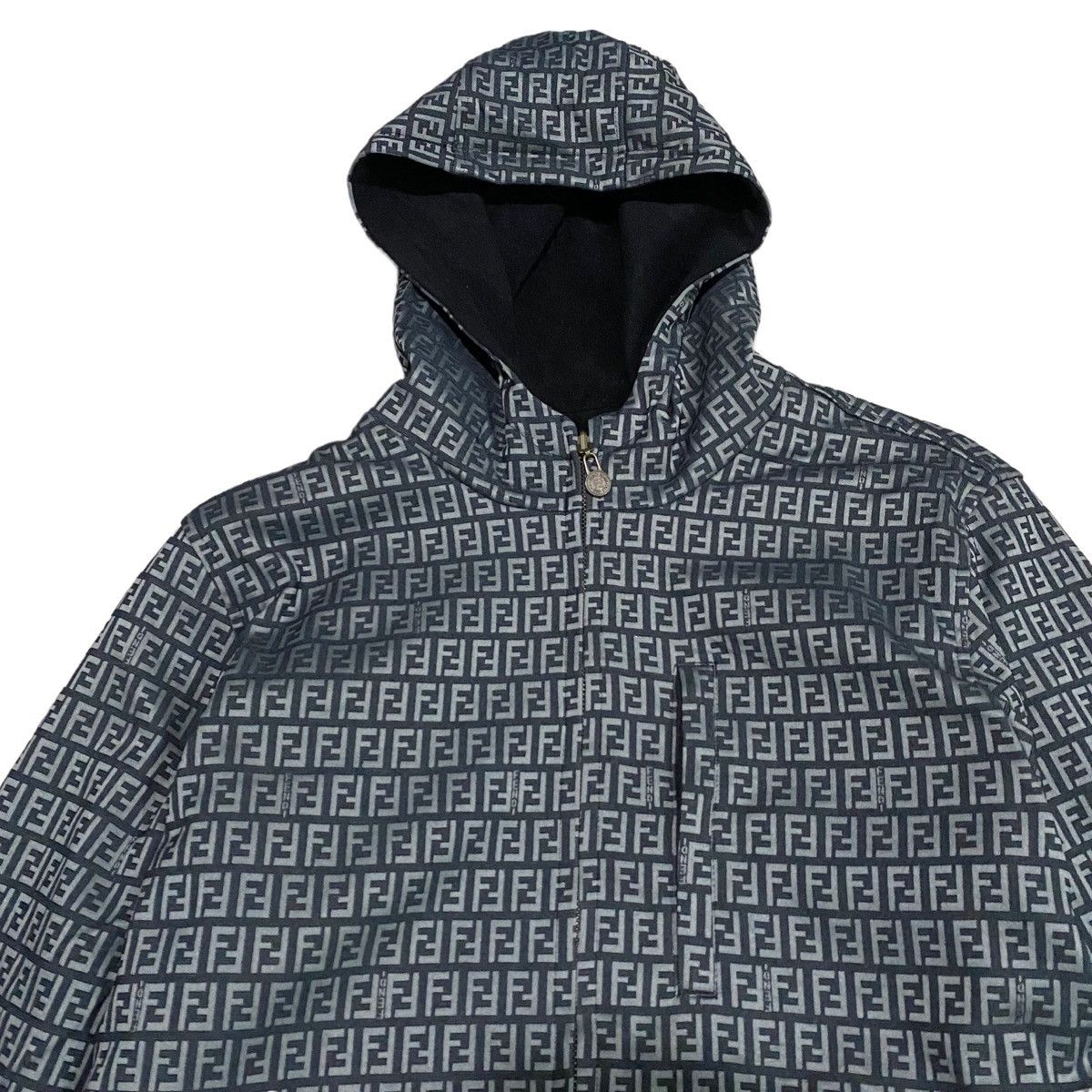Fendi Vintage Fendi Zucca Reversible Jacket Size US M / EU 48-50 / 2 - 3 Thumbnail