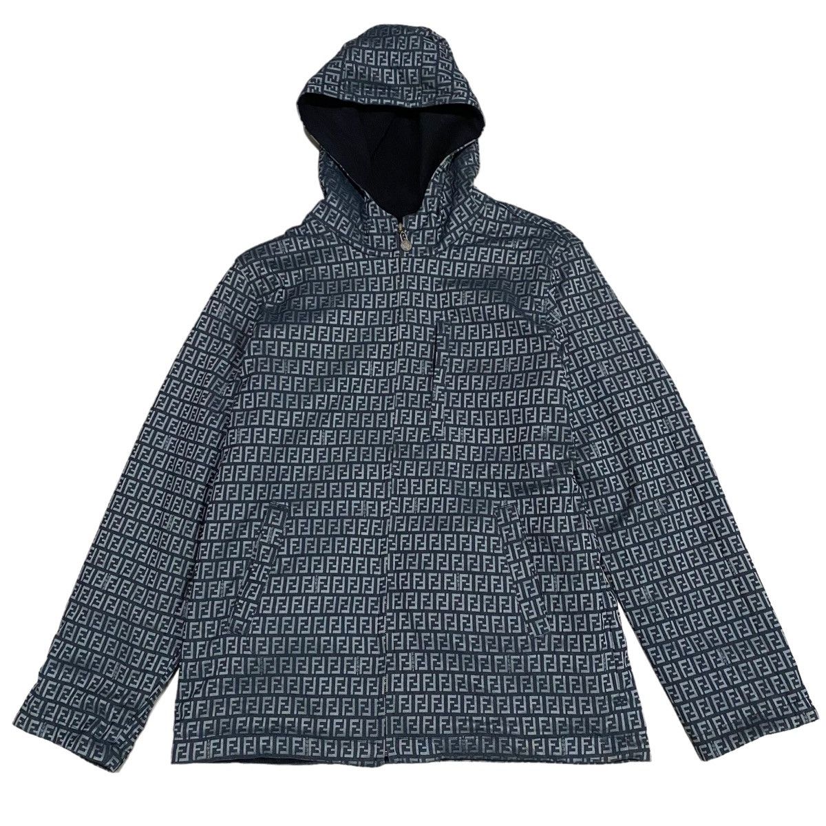 Fendi Vintage Fendi Zucca Reversible Jacket Size US M / EU 48-50 / 2 - 2 Thumbnail