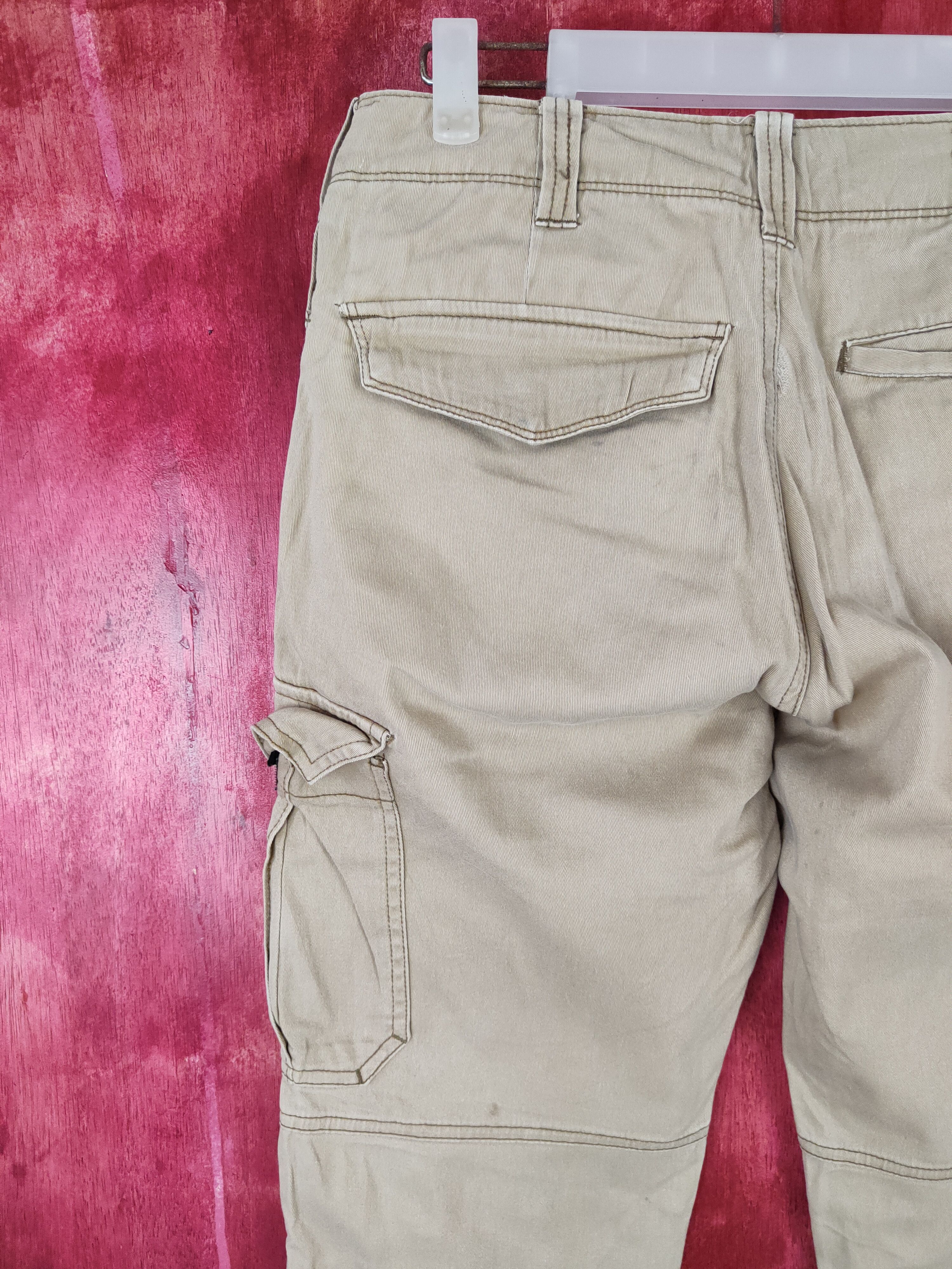 Japanese Brand × Vintage Burtle Brown Multi Pocket Tactical Cargo Pants #S547 Size US 29 - 9 Thumbnail