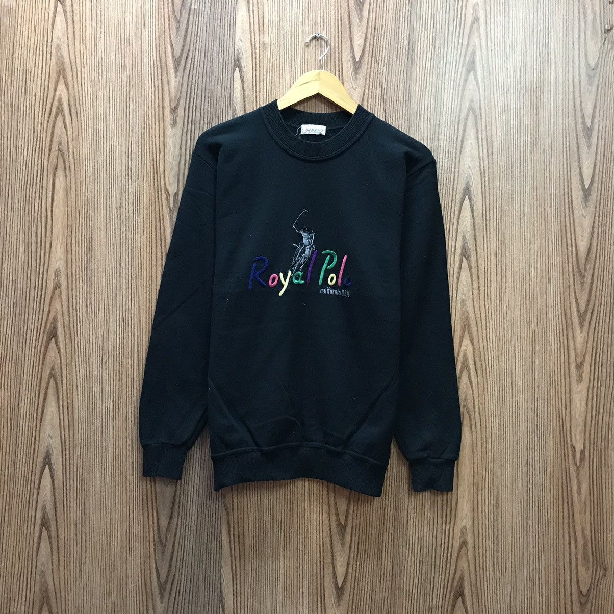 Sports Specialties × Vintage Vintage Royal Polo Sweatshirt Royal Polo California USA Size US M / EU 48-50 / 2 - 1 Thumbnail