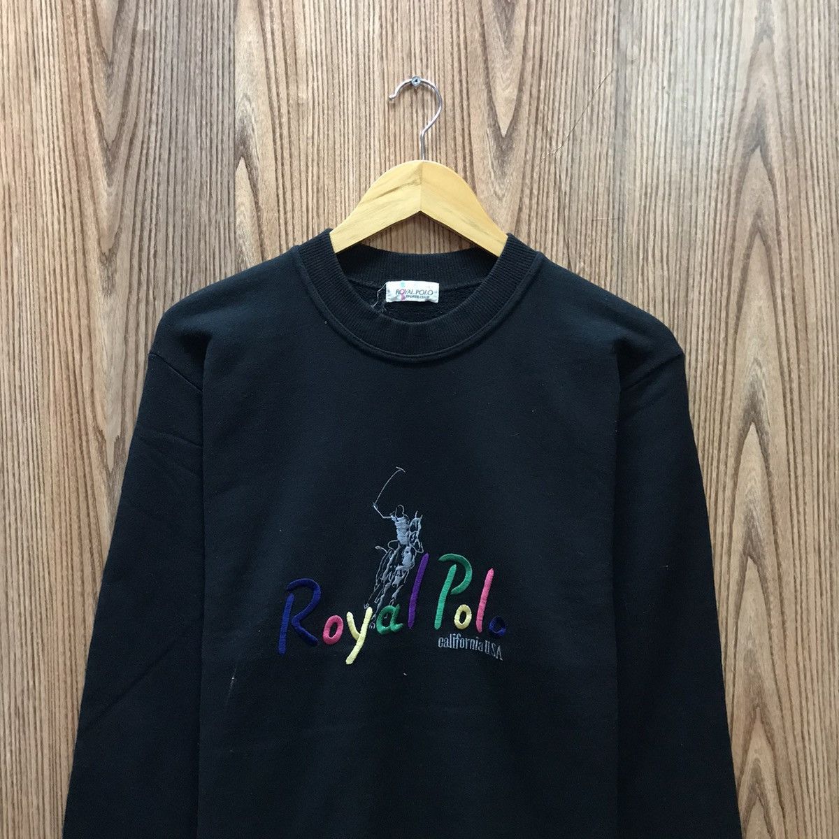 Sports Specialties × Vintage Vintage Royal Polo Sweatshirt Royal Polo California USA Size US M / EU 48-50 / 2 - 5 Thumbnail