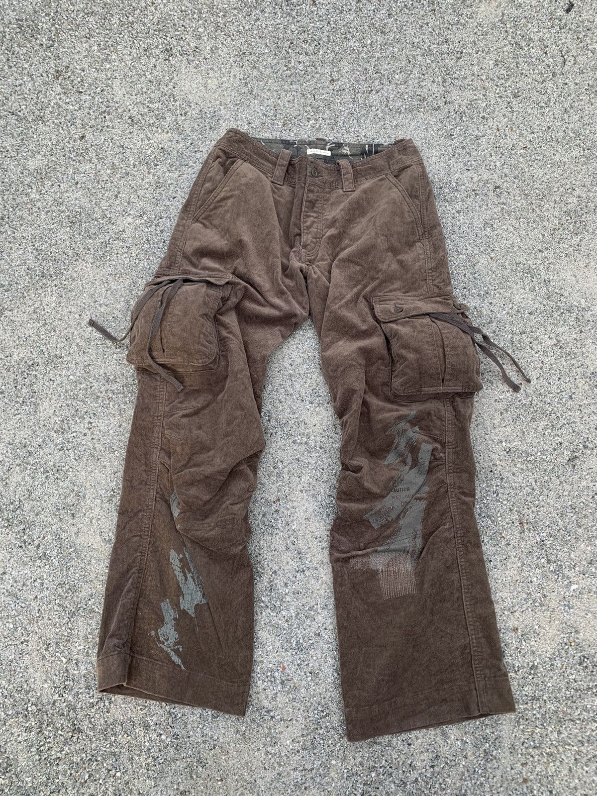 Japanese Brand Sunny Cloud Corduroy Cargo Pants Size US 30 / EU 46 - 1 Thumbnail